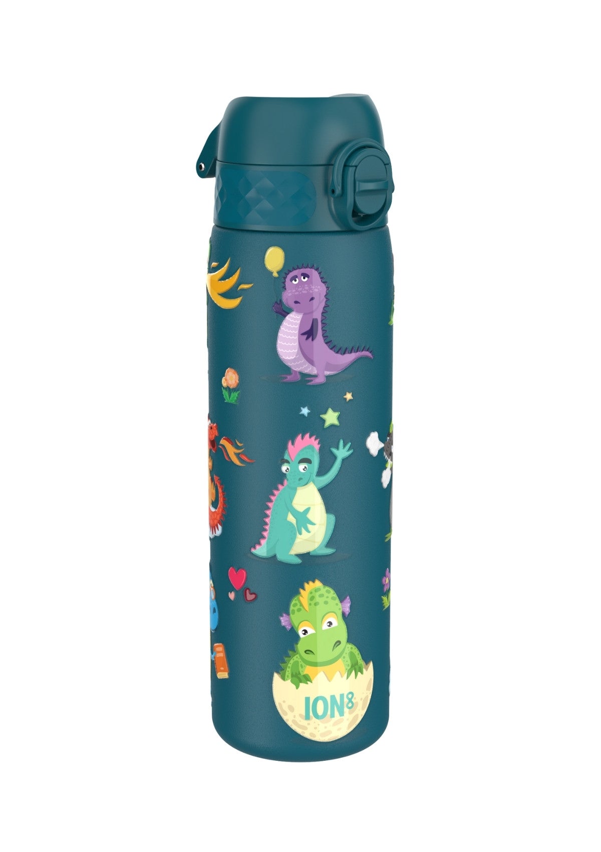 ION8 Steel Water Bottle Dragons Leak Proof 600ml