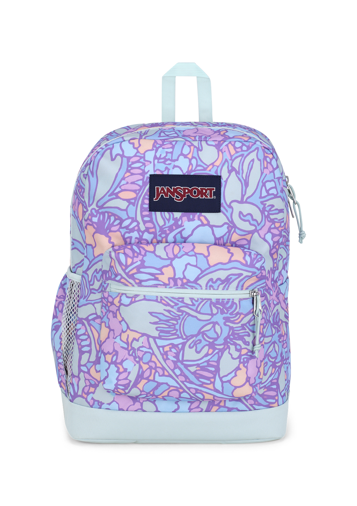 JanSport Backpacks Cross Town fluid floral Pastel