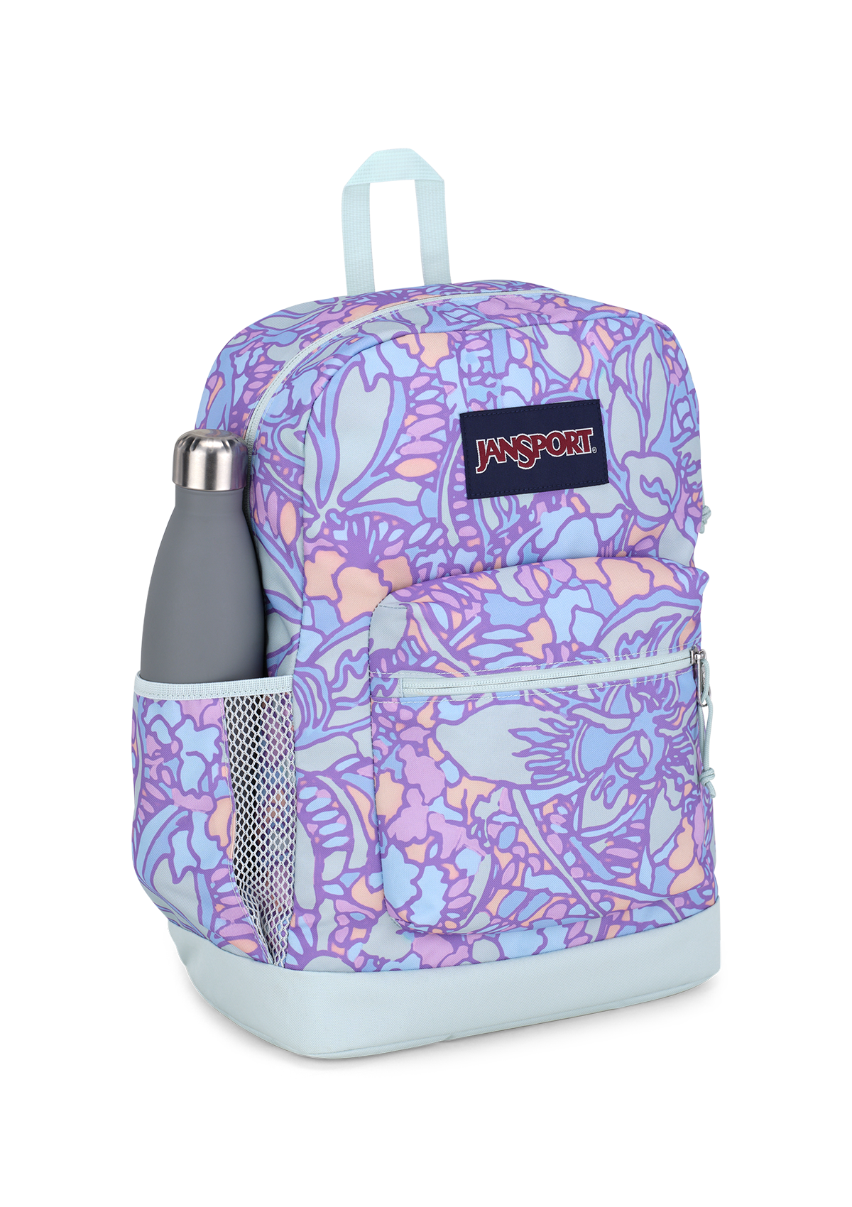 JanSport Backpacks Cross Town fluid floral Pastel