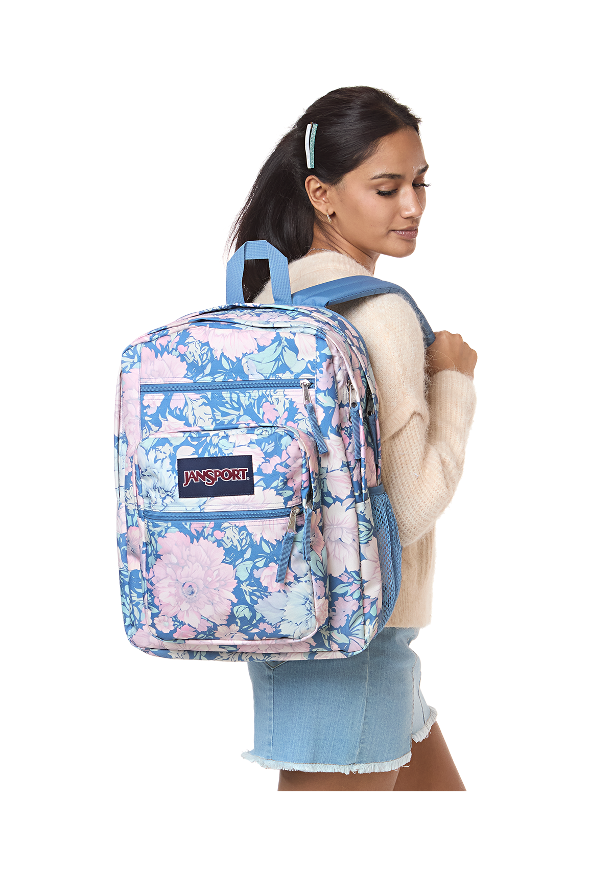 JanSport Backpacks Big Student Faded Tapestry Elemental