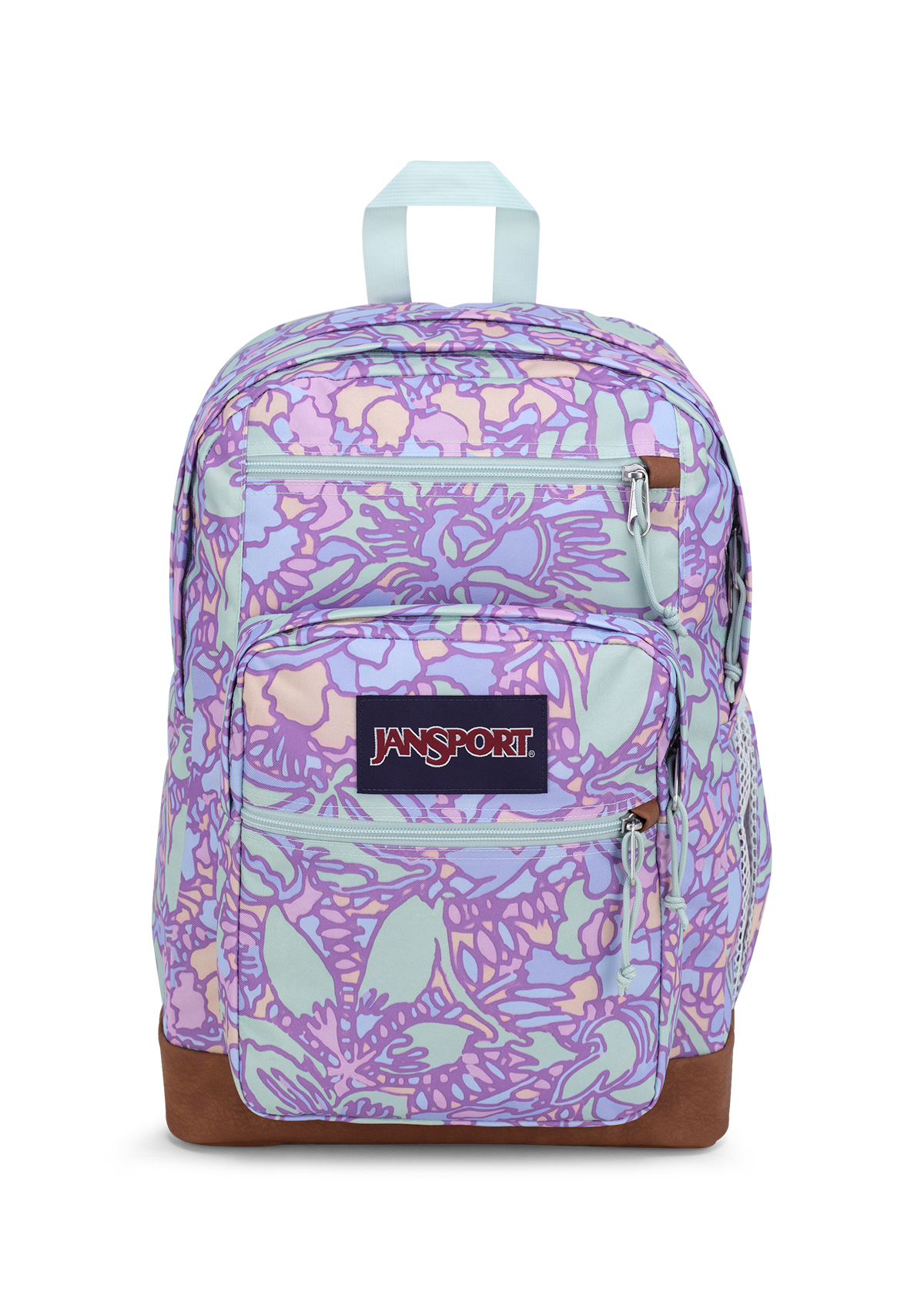 floral jansport backpack uk JanSport Backpacks Cool Student Fluid Floral Pastel Lilac