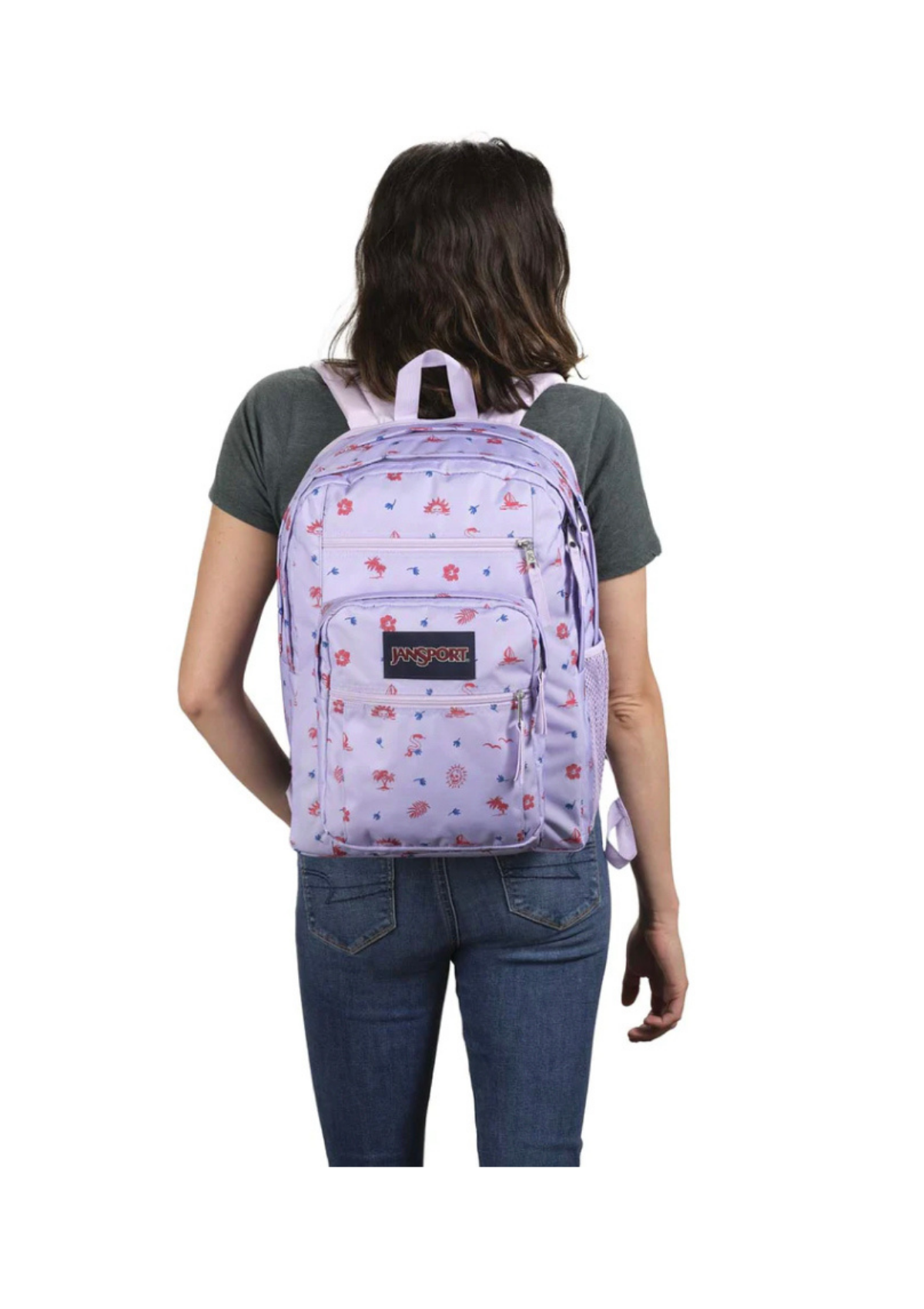 JanSport Big Student Backpack Lagoon Luau