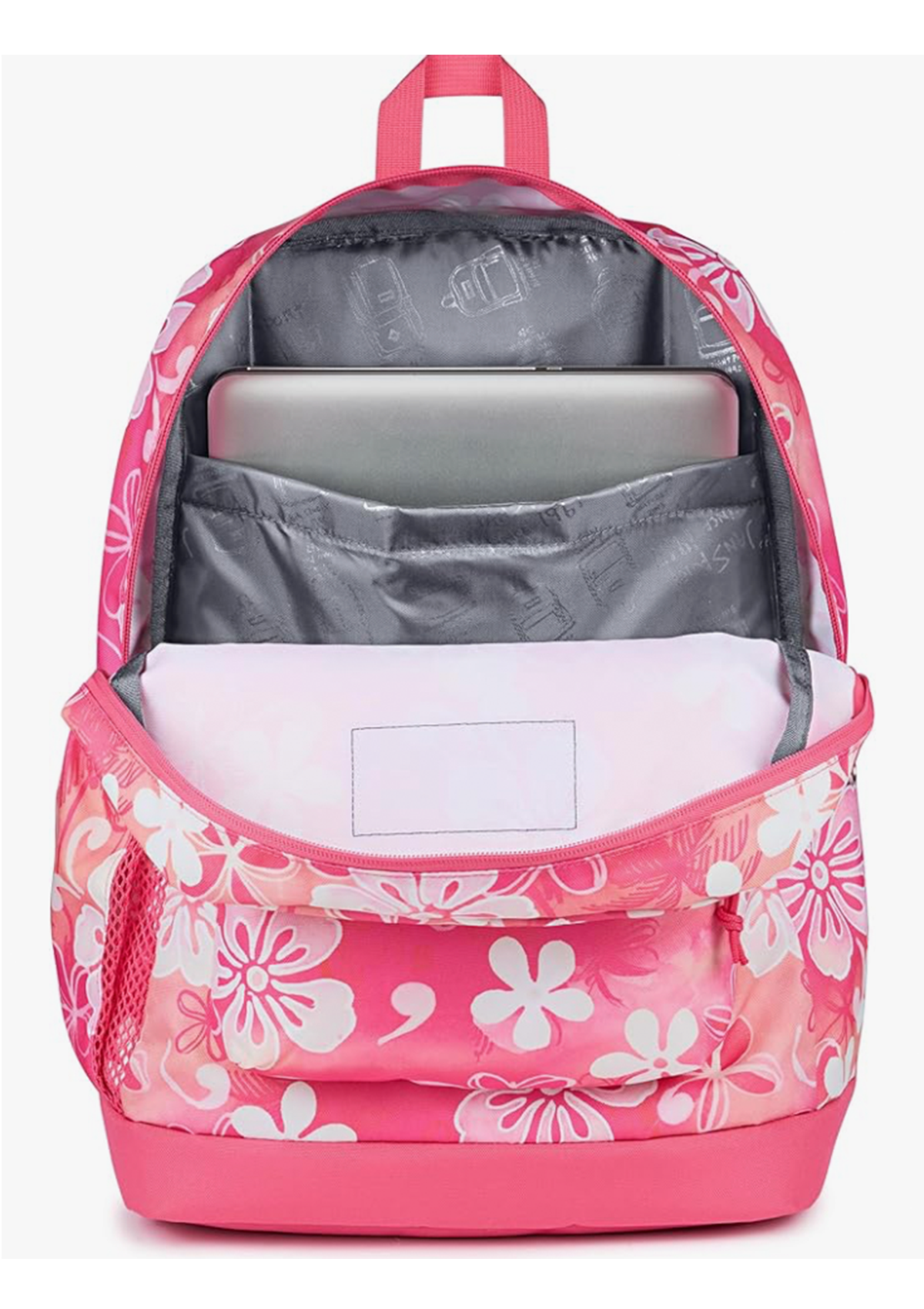 JanSport Backpacks Cross Town Plus Hiblisscus