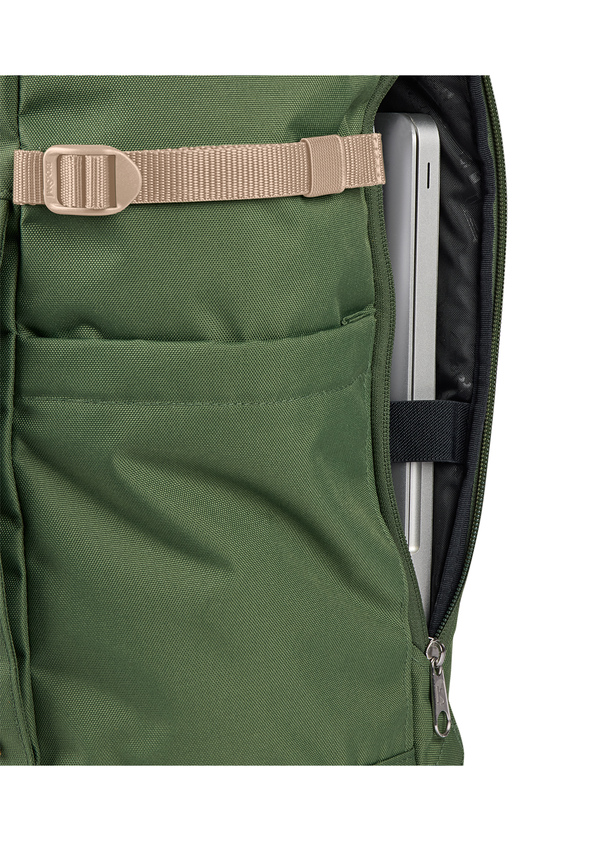 JanSport Backpack Hatchet Rolltop Cargo Green