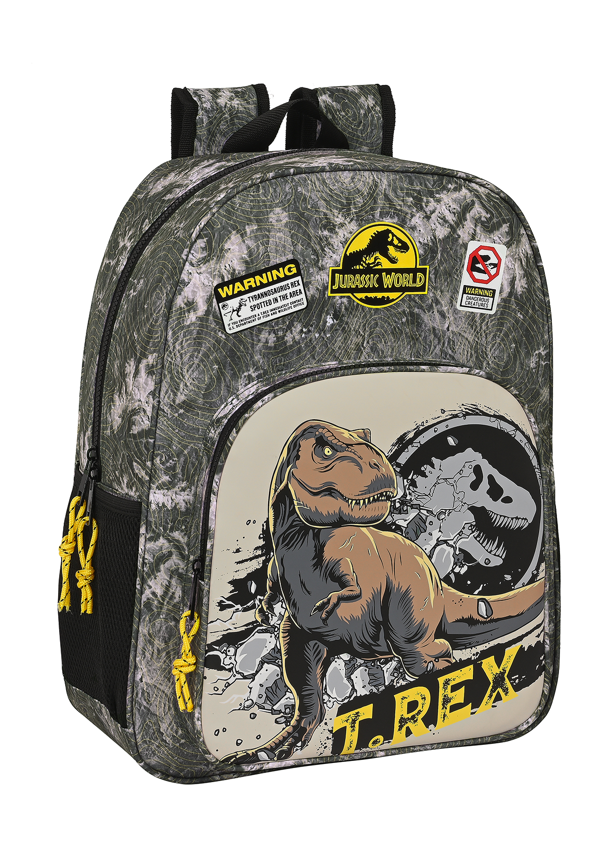 Jurassic World Warning Backpack Large