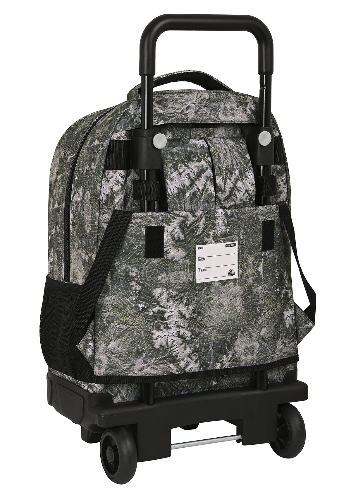 Jurassic World Warning Backpack Wheeled Large