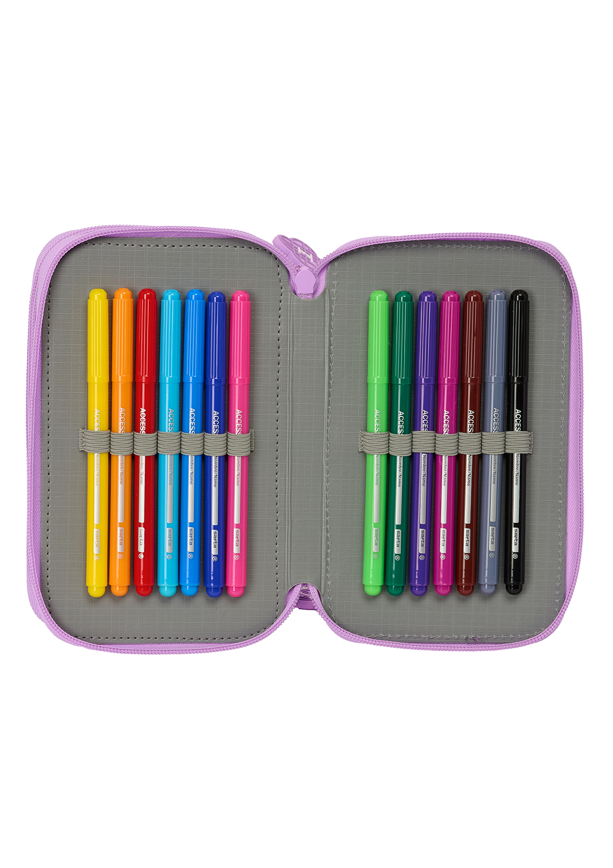 K-POP Demon Hunter Artist Small Triple 37pc Filled Pencil Case