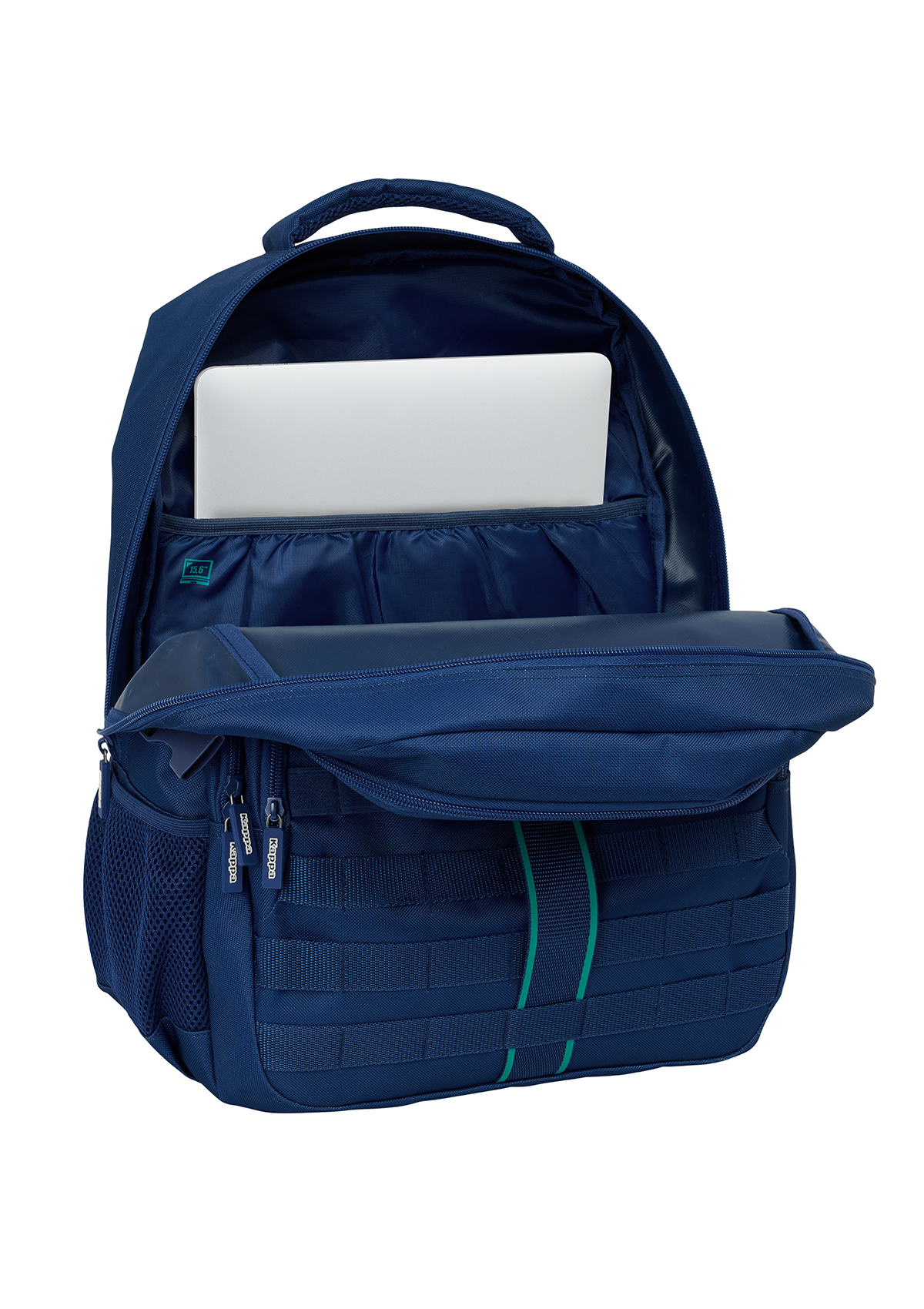 Kappa Navy Large Double 15.6" Laptop Backpack