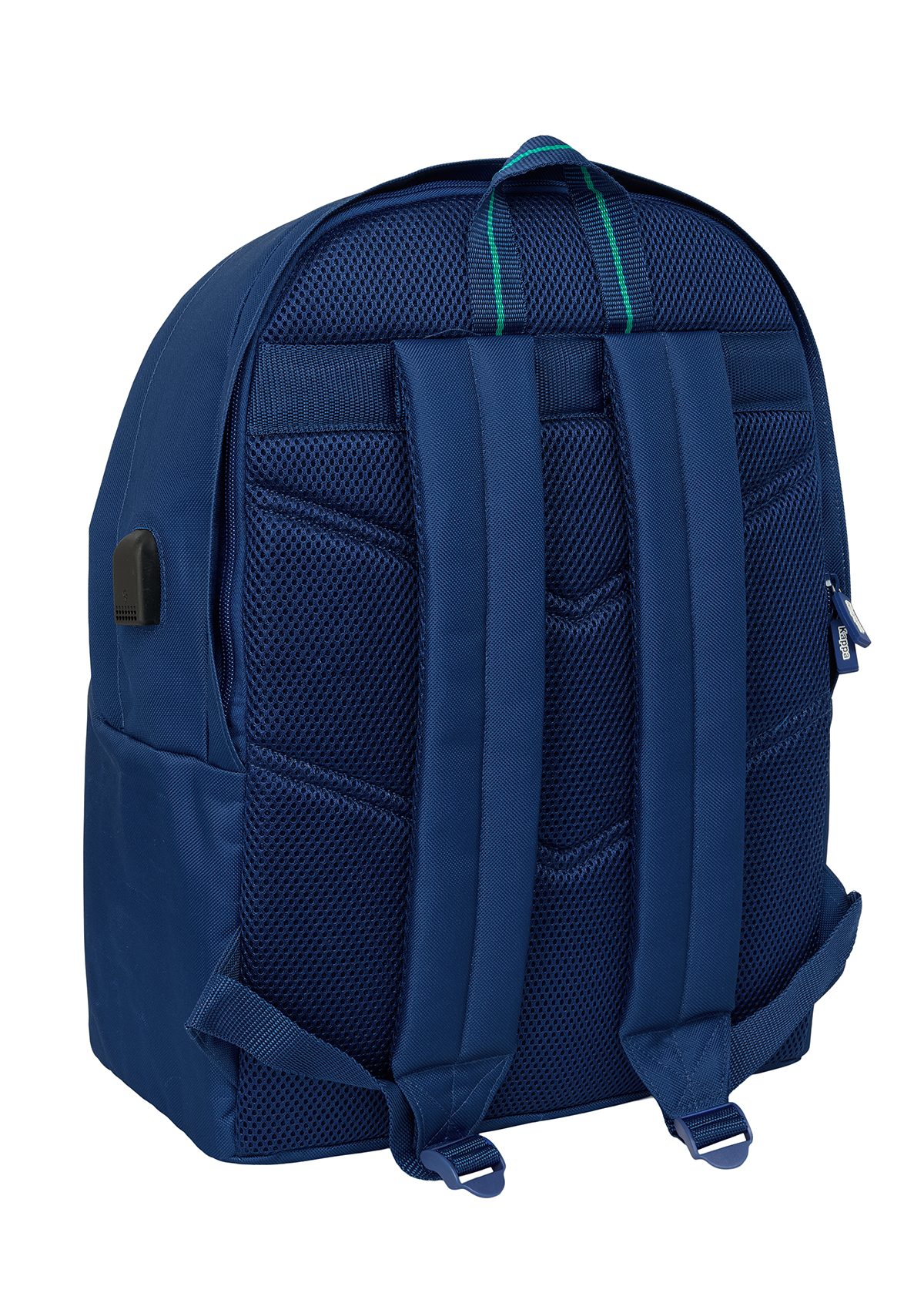 Kappa Navy Large Double 15.6" + USB Laptop Backpack