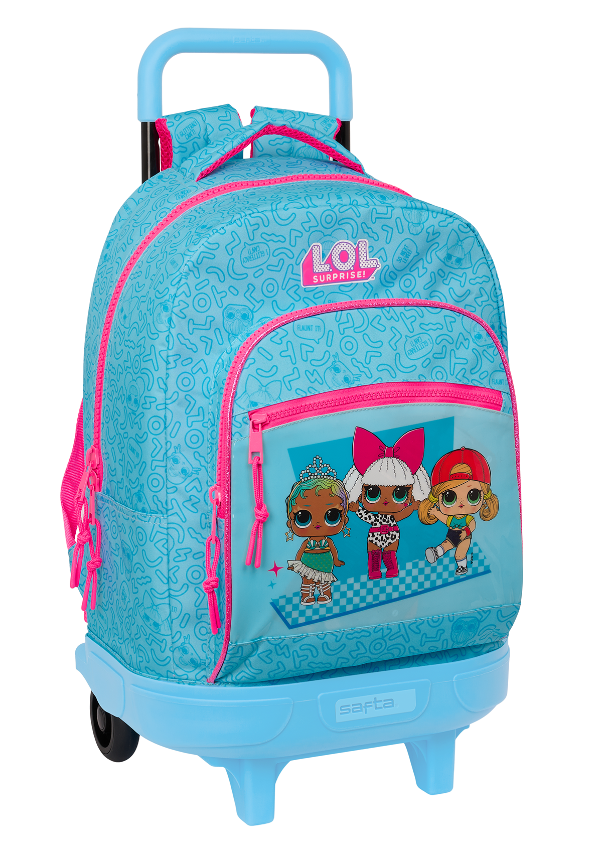 LOL Surprise Diva Backpack Wheeled Large