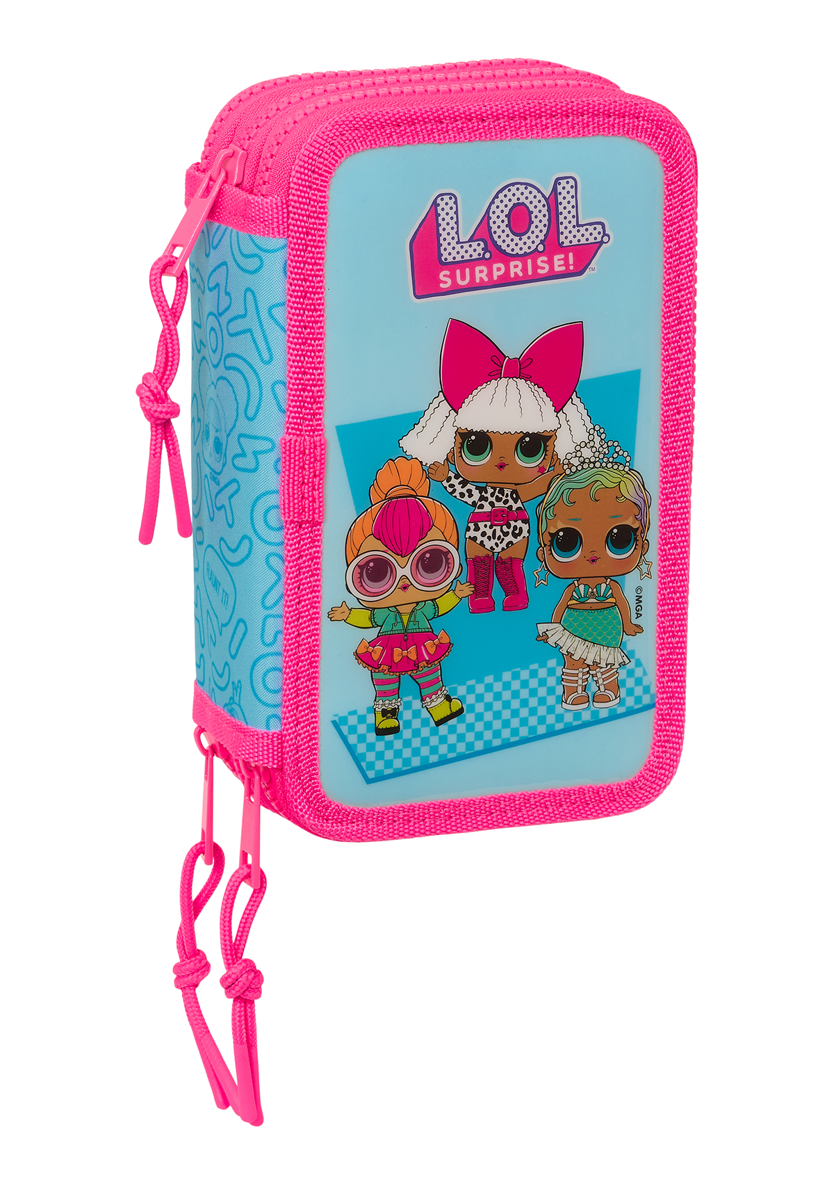 LOL Surprise Diva Pencil Case 36 pc Triple