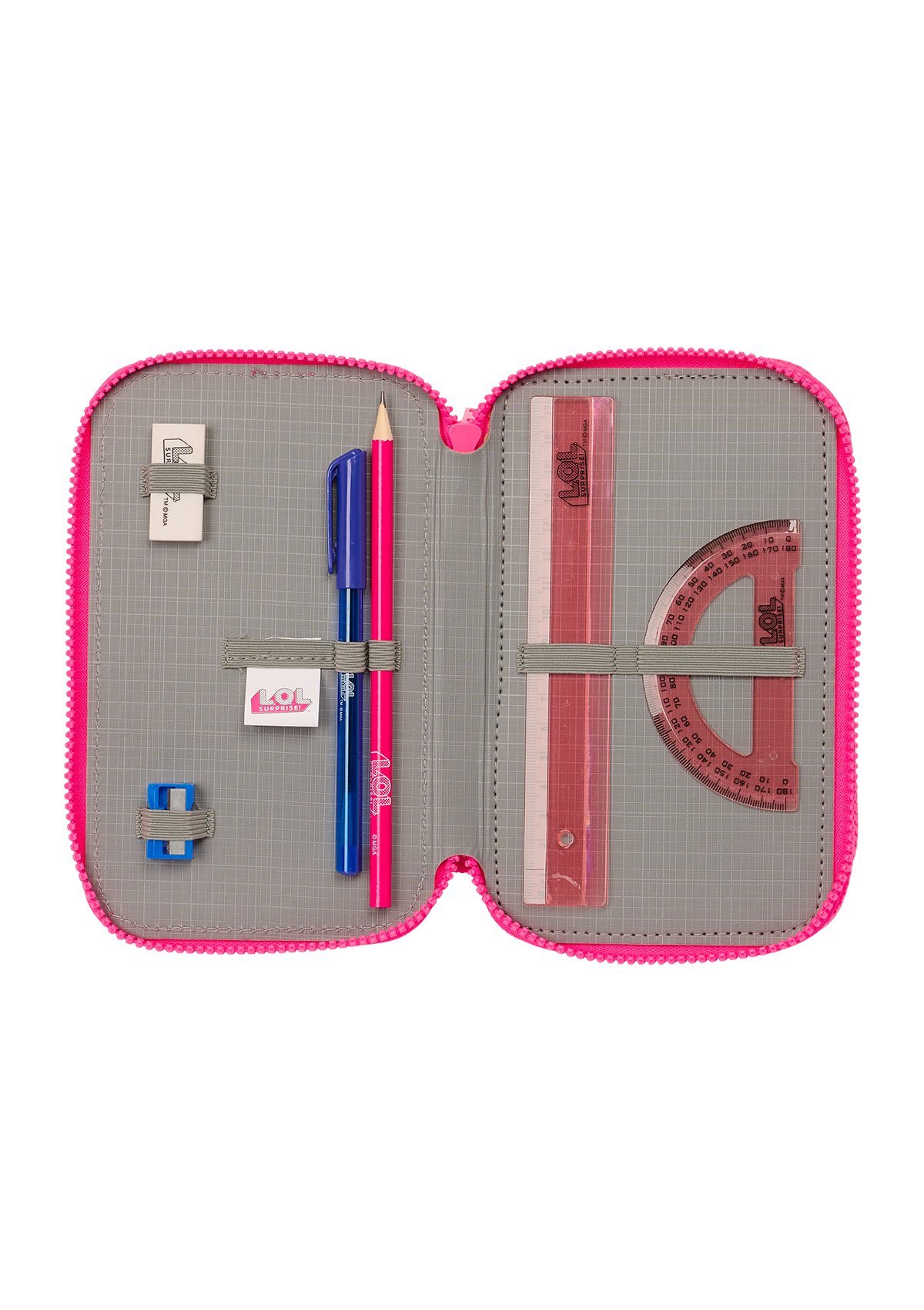 LOL Surprise Diva Pencil Case 36 pc Triple