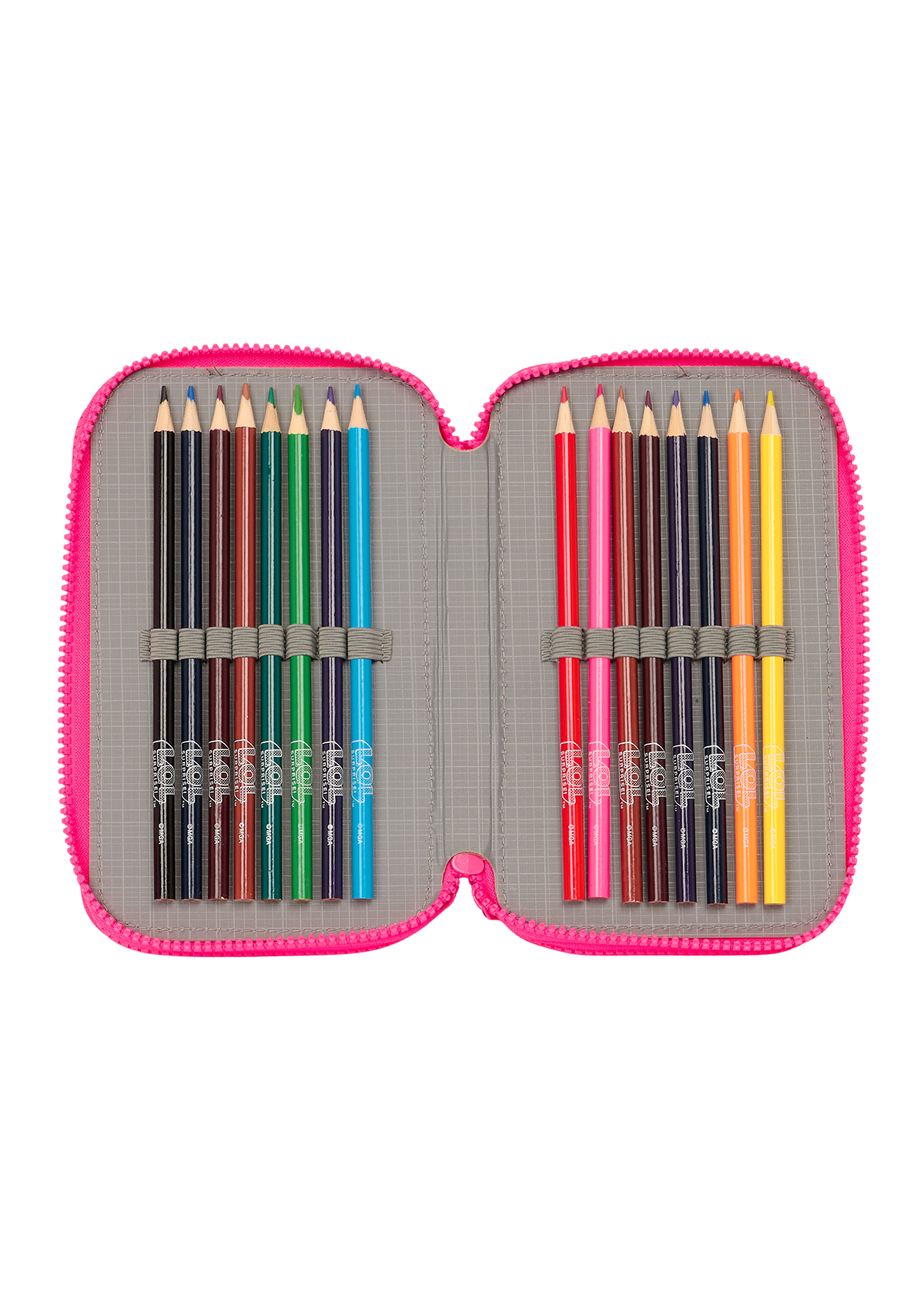 LOL Surprise Diva Pencil Case 36 pc Triple