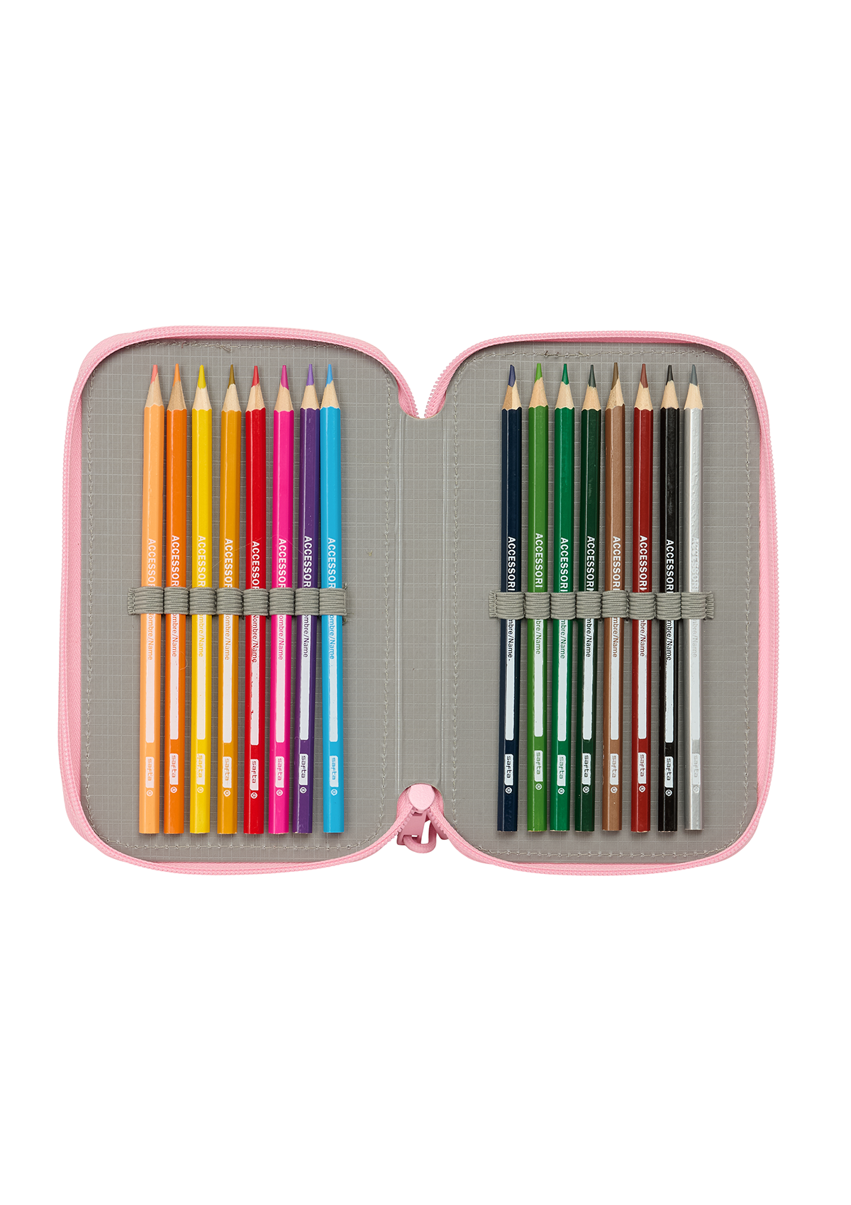 Blackfit8 Mariposas Small Triple 37pc Filled Pencil Case