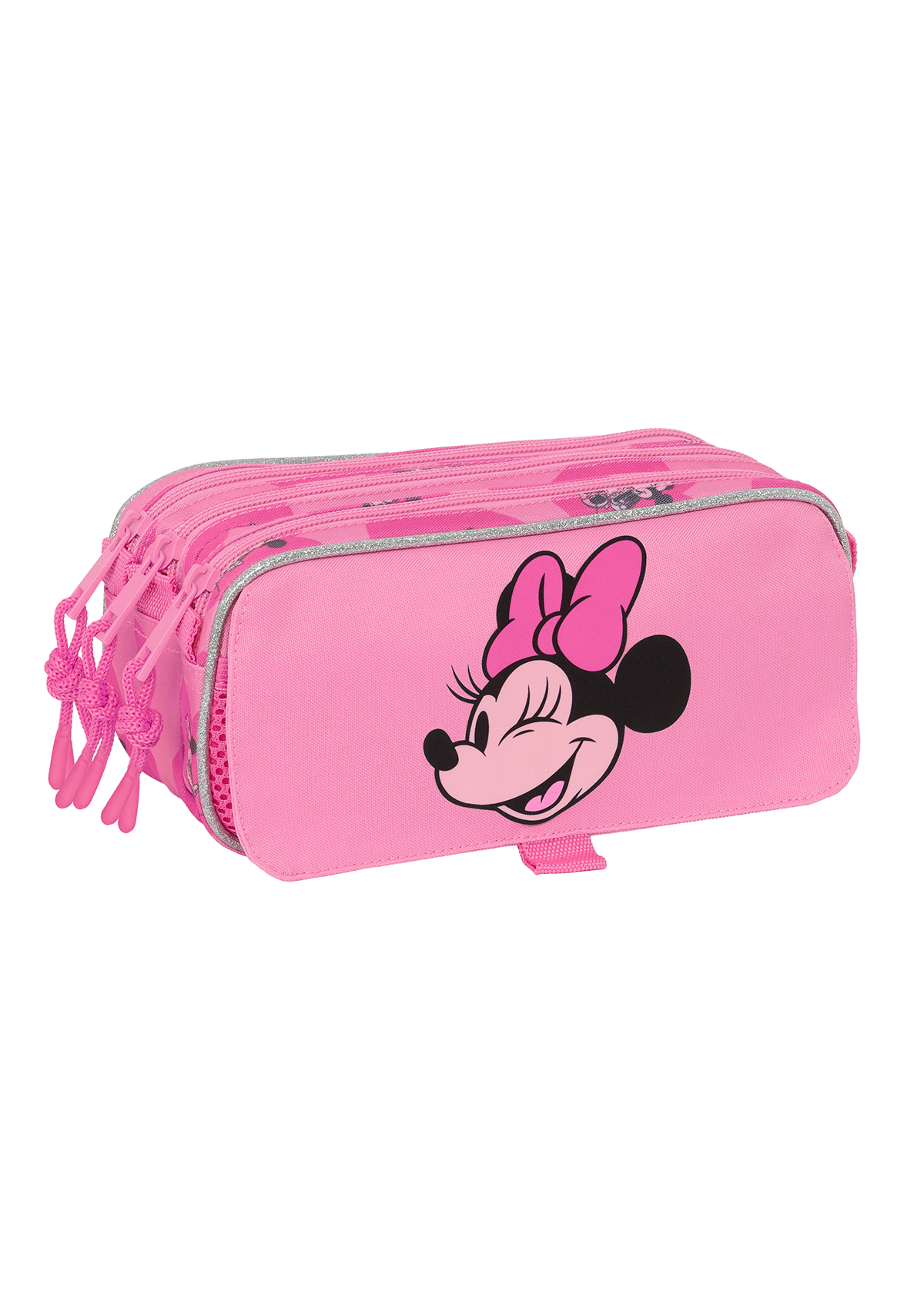 Disney Minnie Mouse Loving Large Triple Pencil Case