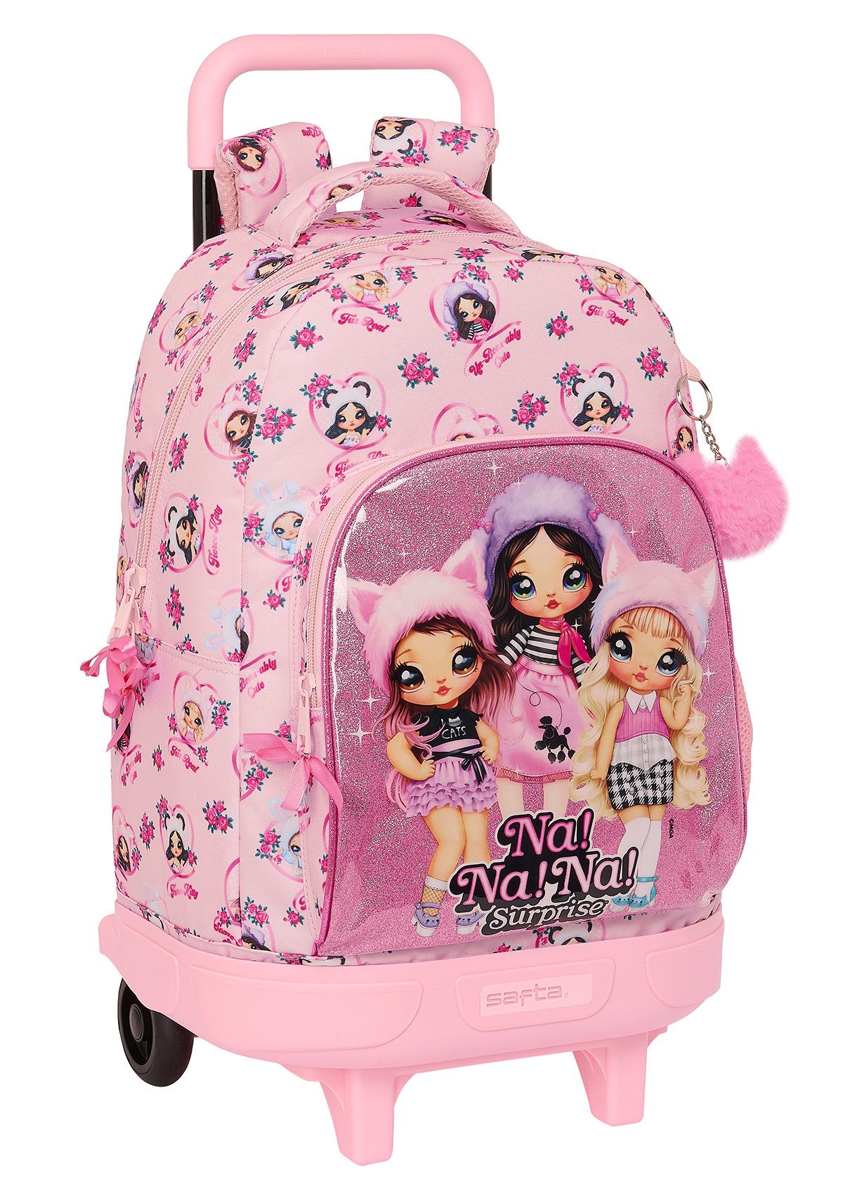 Na Na Na Surprise Fabulous Large Backpack Wheeled