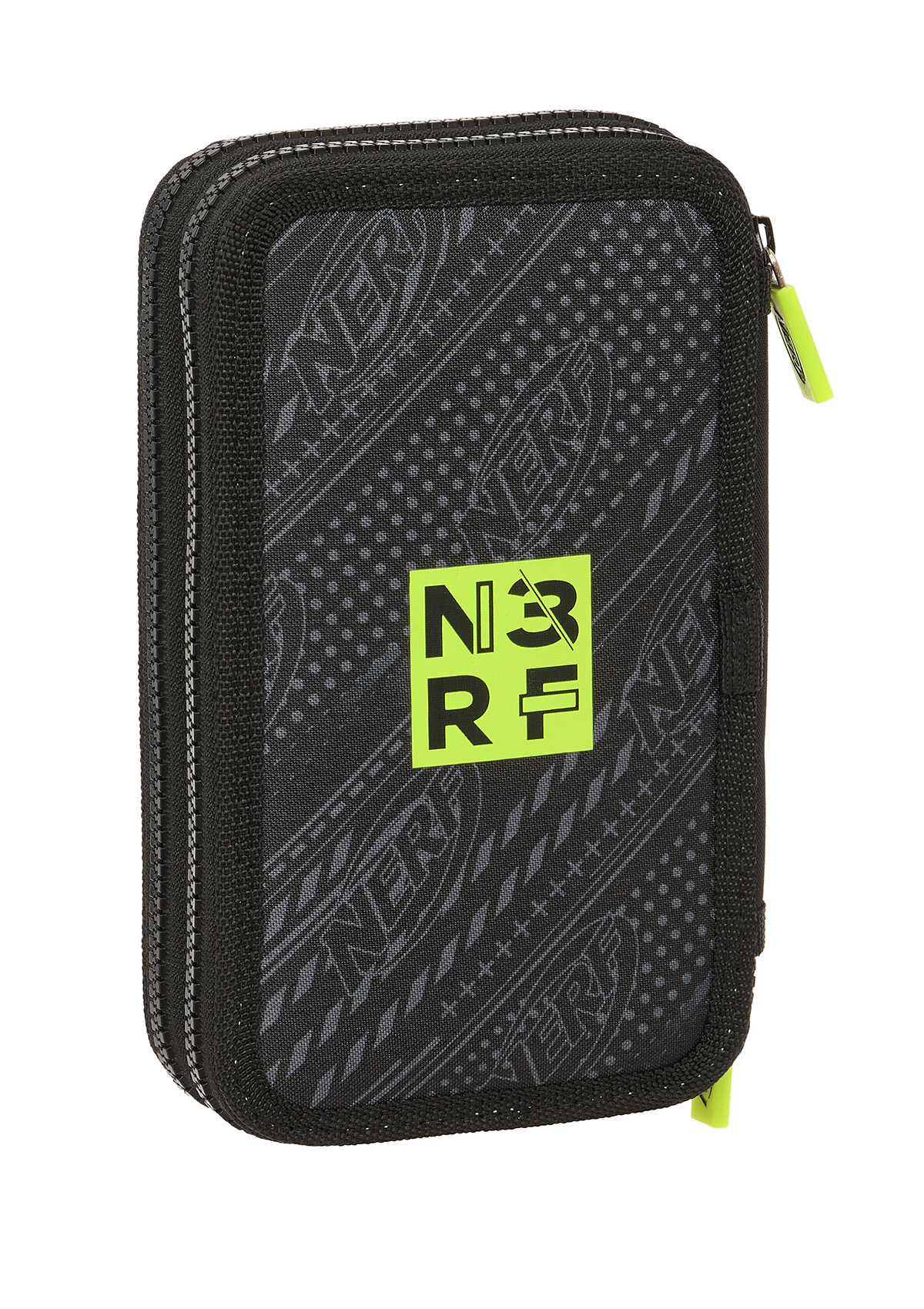 Nerf Get Ready 28pc Small Double Pencil Case