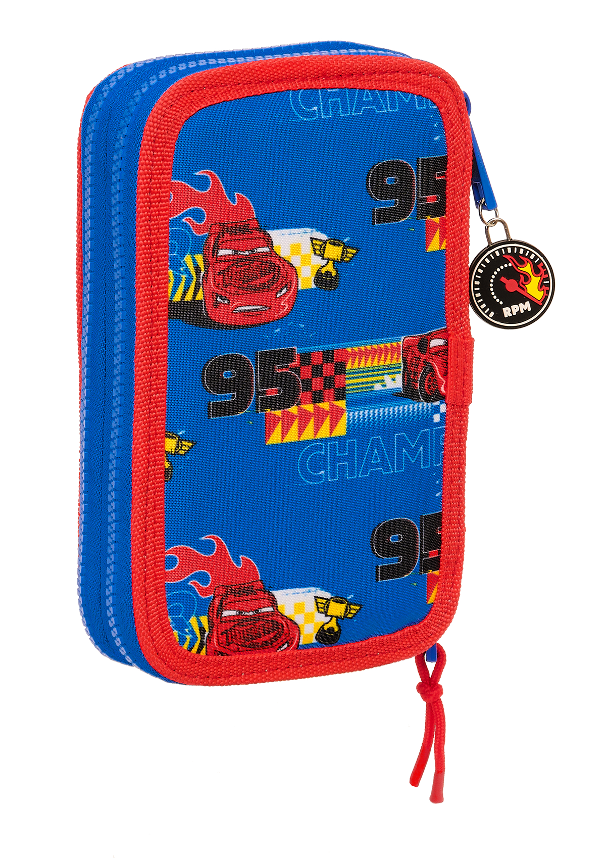 Disney Pixar Cars Race Ready 28pc Small Double Pencil Case