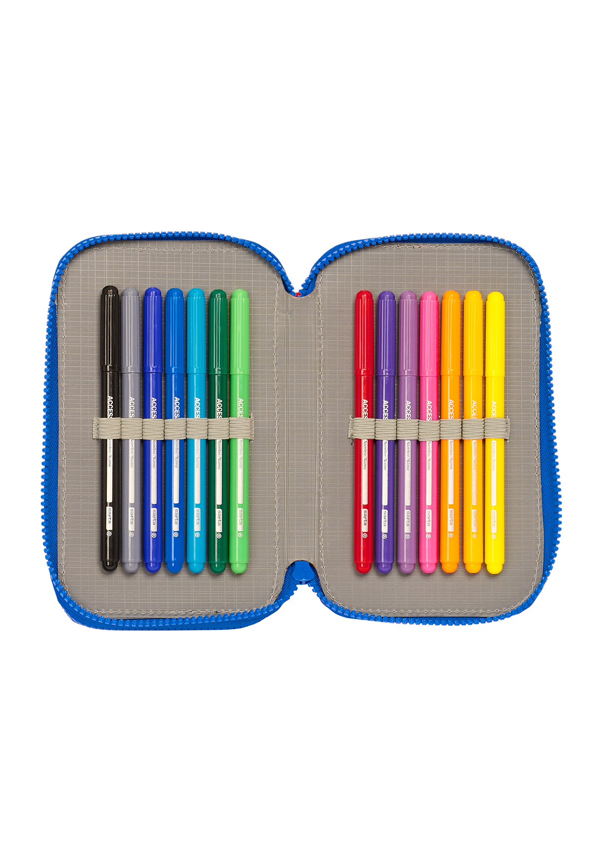 Disney Pixar Cars Race Ready 28pc Small Double Pencil Case
