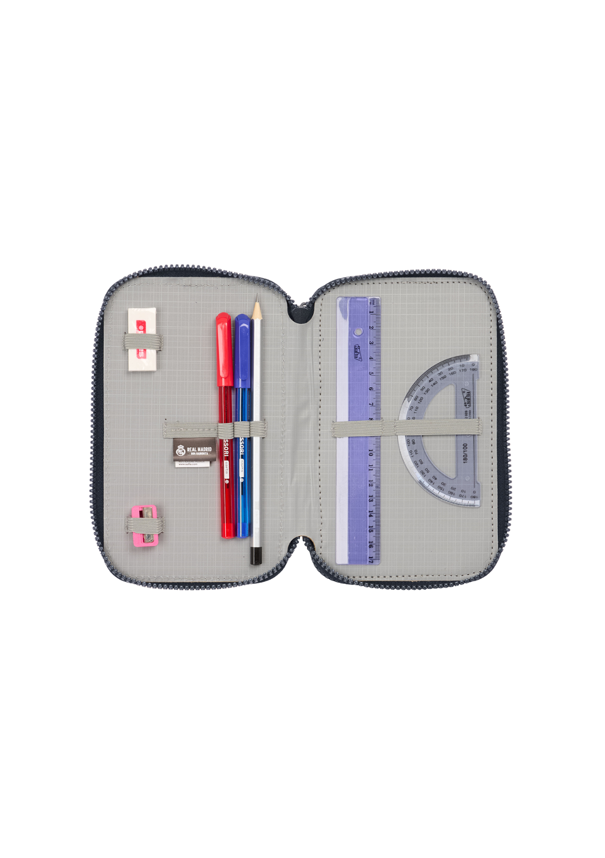 FC Real Madrid 2ª EQUIP. 24/25 Triple 42 pc Pencil Case