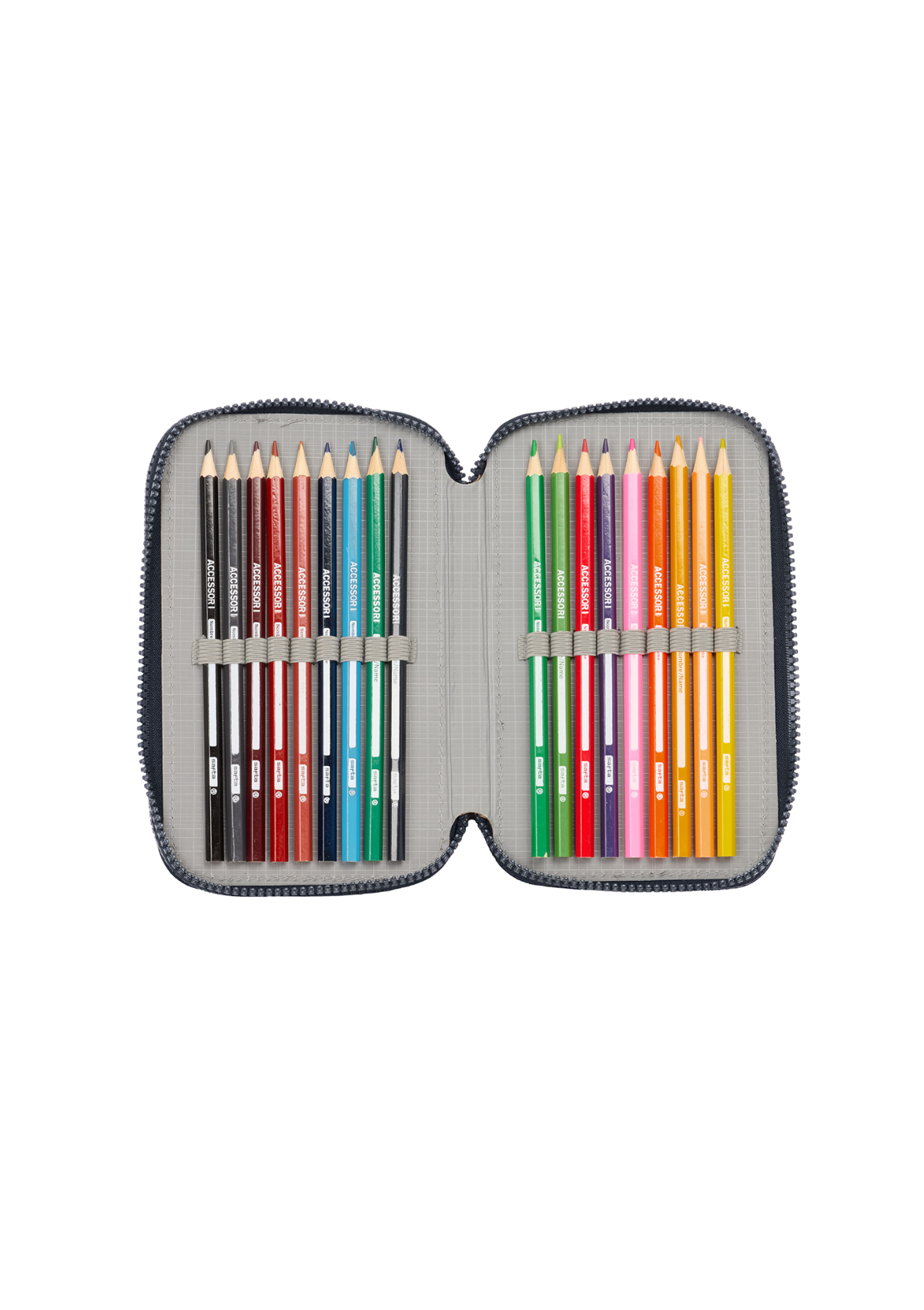 FC Real Madrid 2ª EQUIP. 24/25 Triple 42 pc Pencil Case