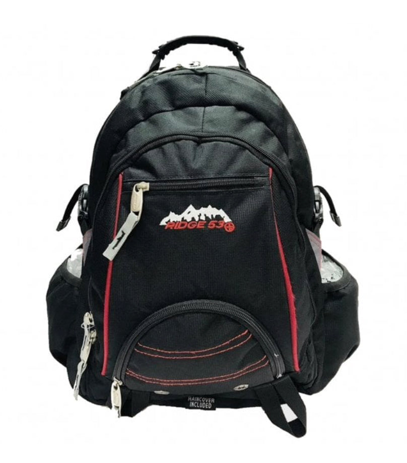 Ridge53 Backpack Bolton Black Red