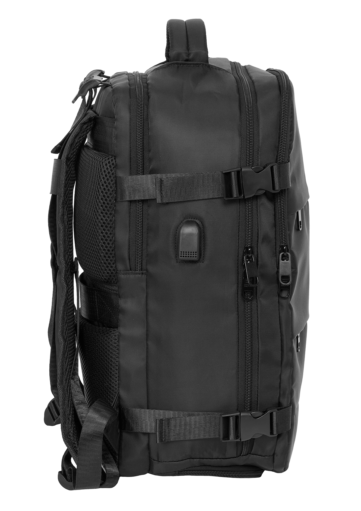 Safta 15.6" Black Portable Cabin Laptop Backpacks