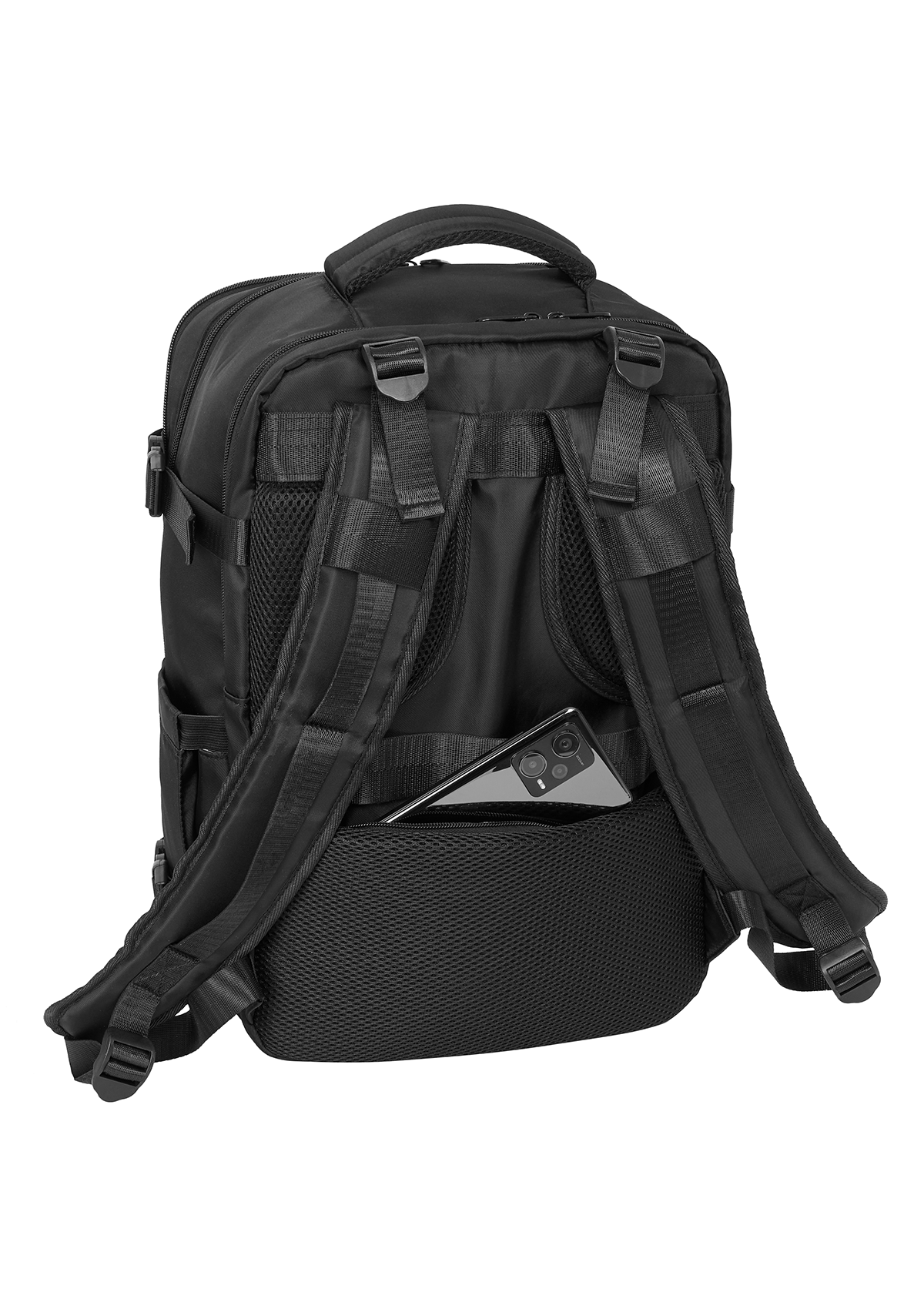 Safta 15.6" Black Portable Cabin Laptop Backpacks