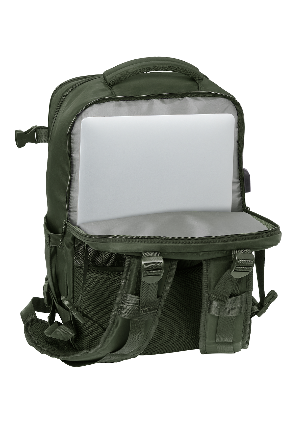 Safta 15.6" Green Portable Cabin Laptop Backpacks