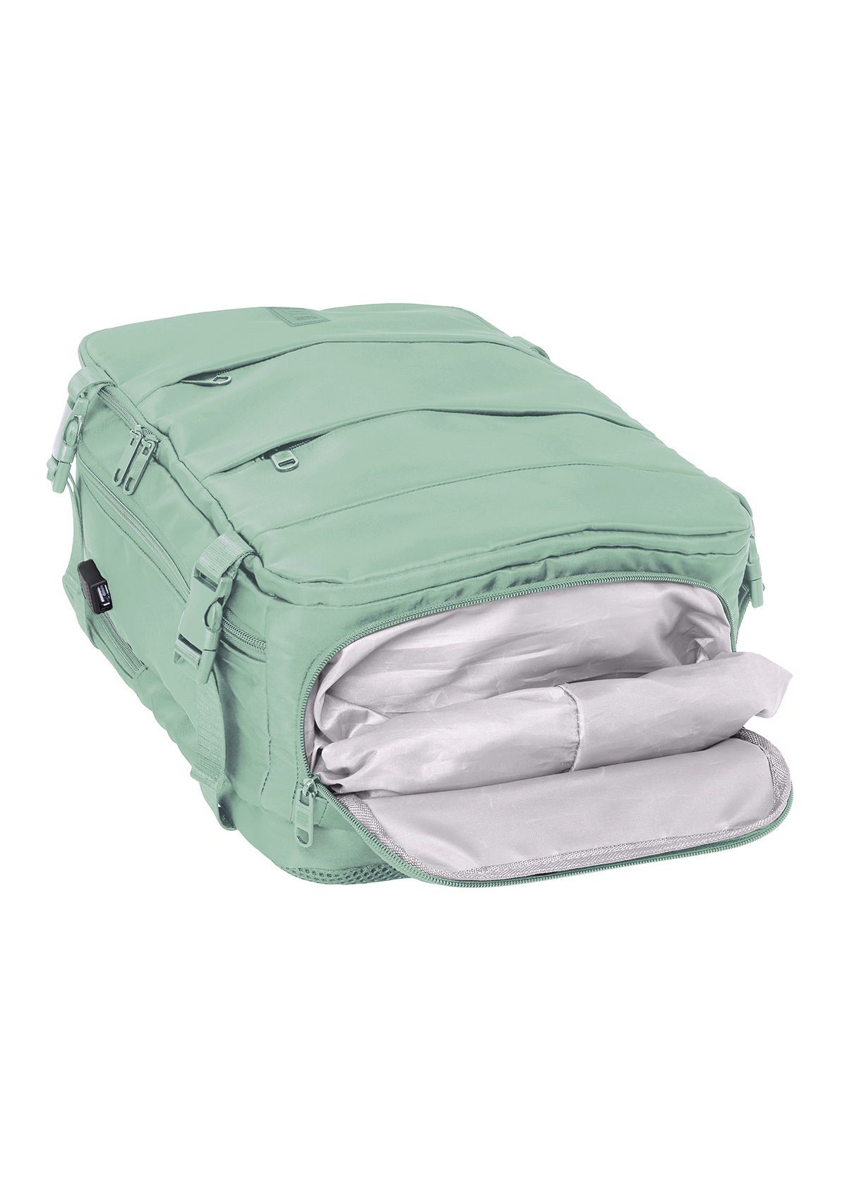 Safta 15.6" Pastel Green Portable Cabin Laptop Backpacks