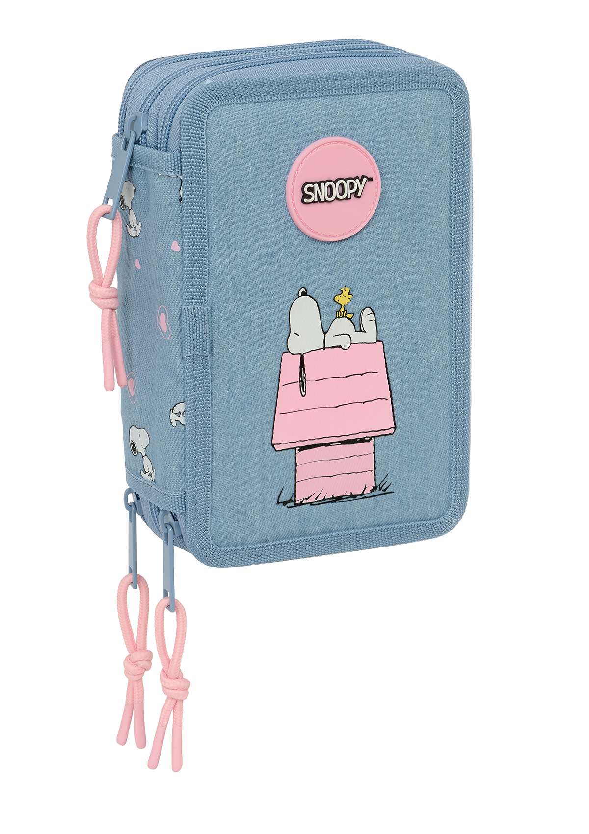 Snoopy Small Triple 37pc Filled Pencil Case
