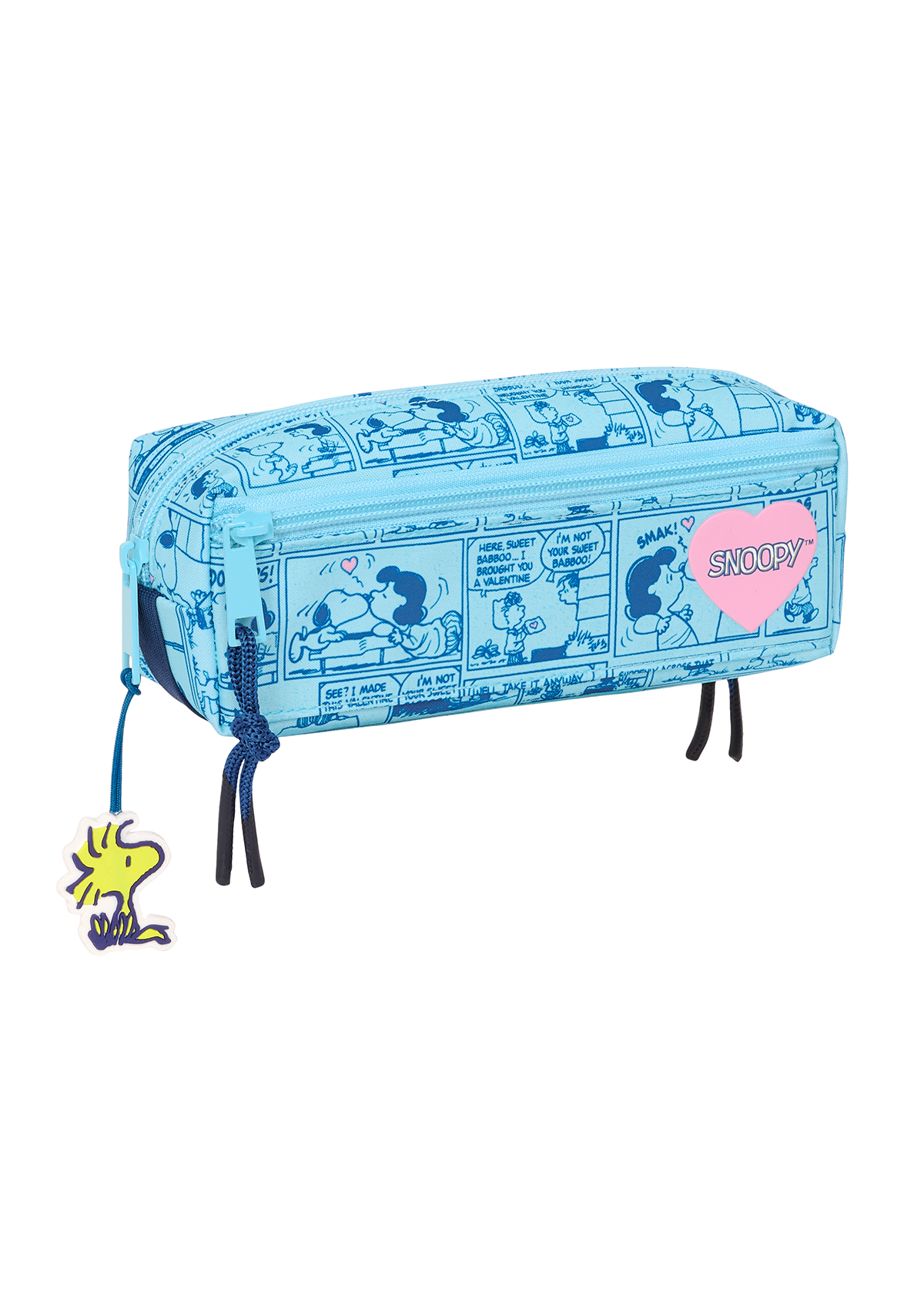 Snoopy Love Triple Pencil Case