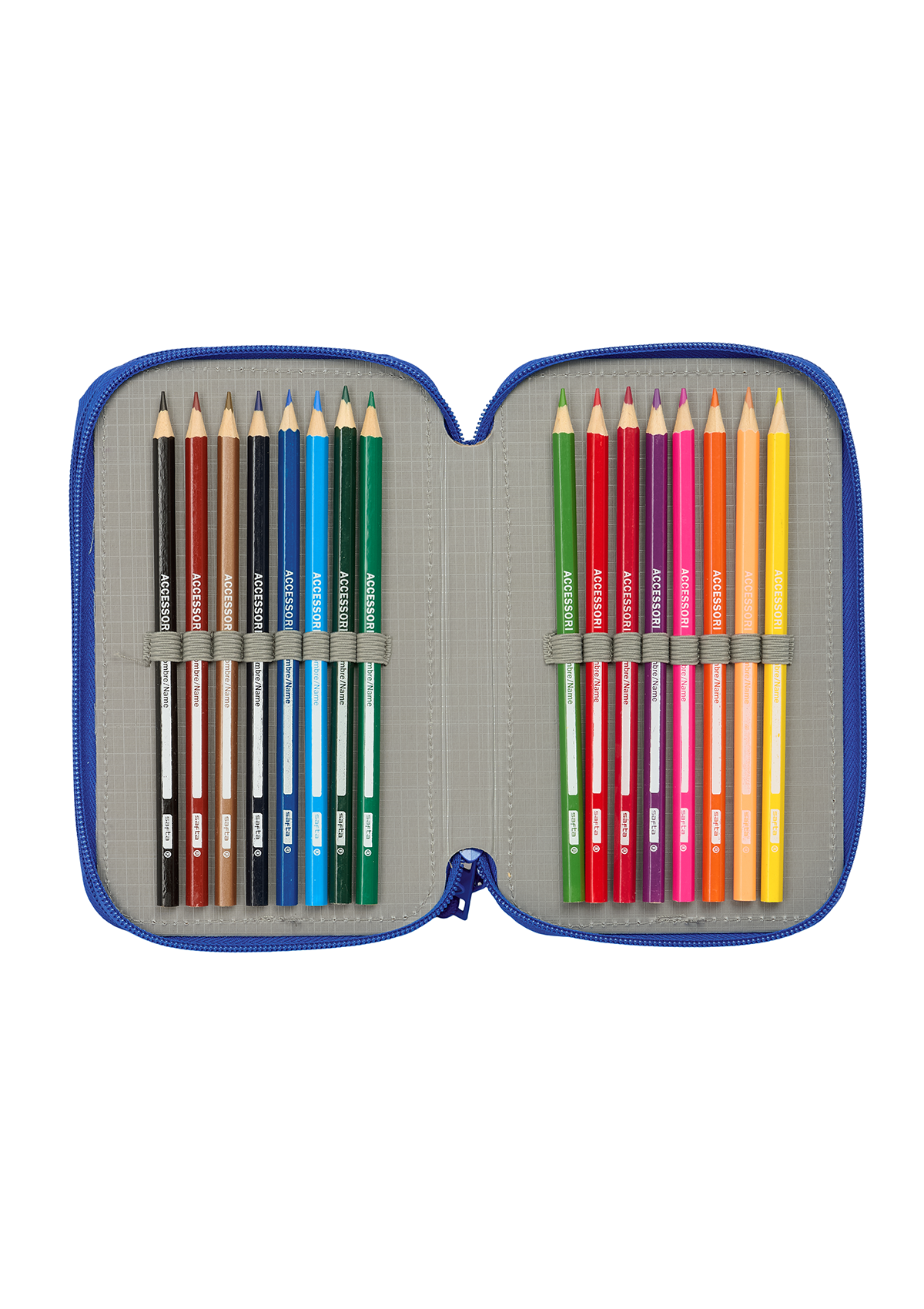 Sonic The Hedgehog Small Triple 37pc Filled Pencil Case