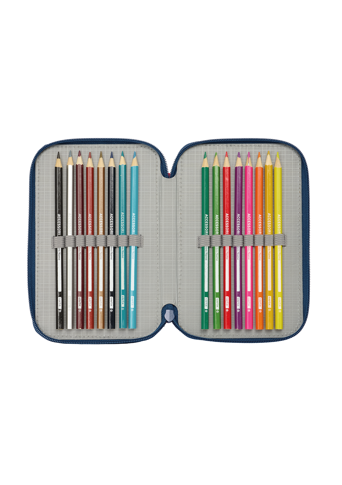 Spiderman Small Triple 37pc Filled Pencil Case