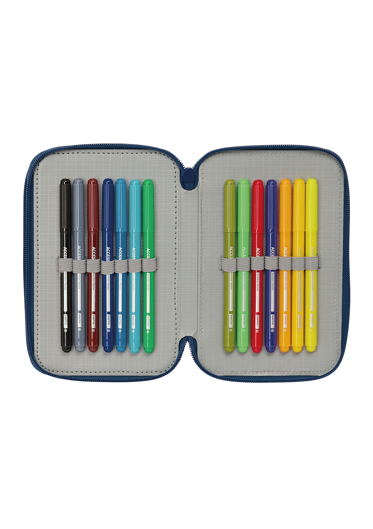 Spiderman Small Triple 37pc Filled Pencil Case