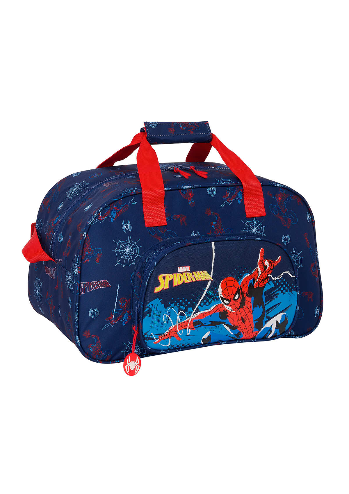 Spiderman Neon Holdall Sports Bag
