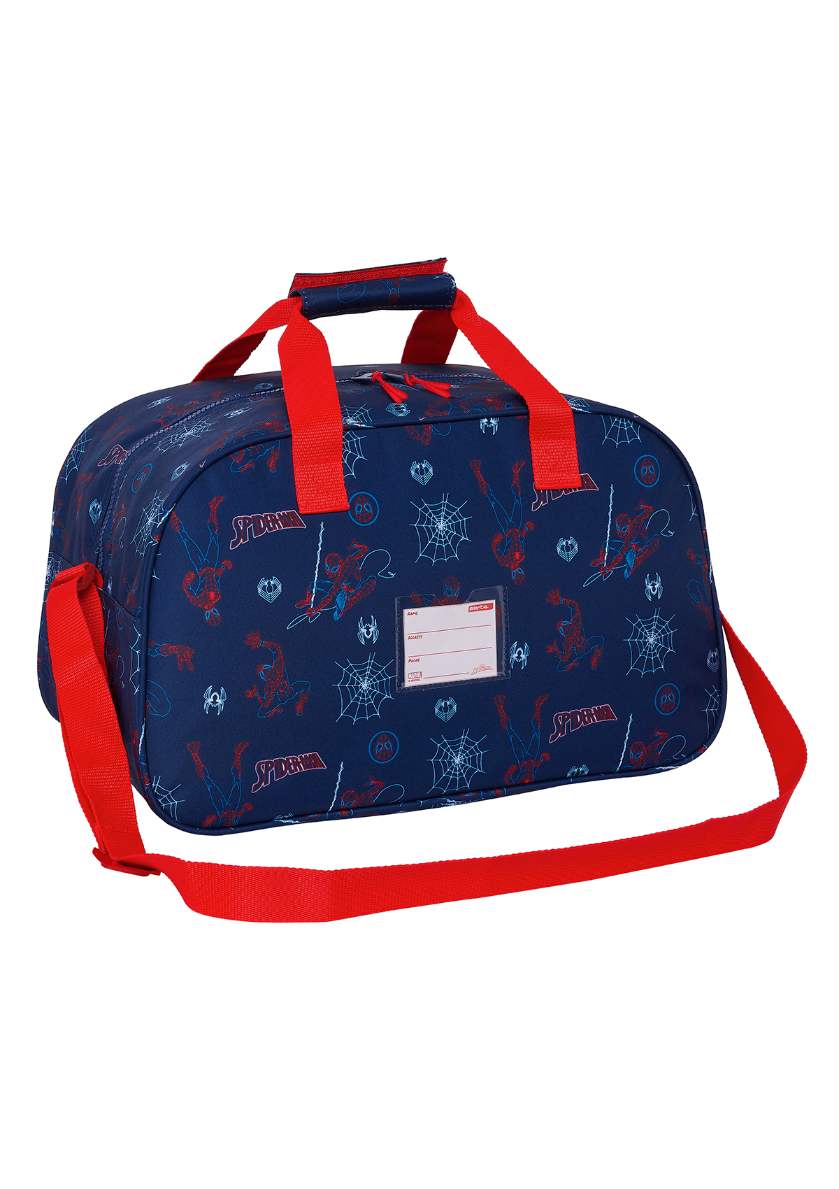 Spiderman Neon Holdall Sports Bag