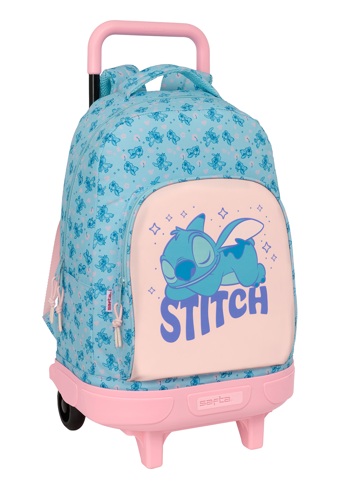 Disney Stitch Ohana Large Backpack Wheeled