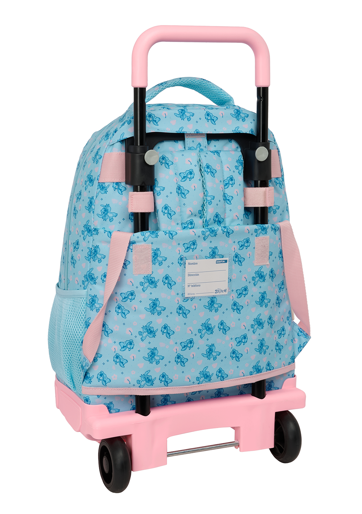 Disney Stitch Ohana Large Backpack Wheeled