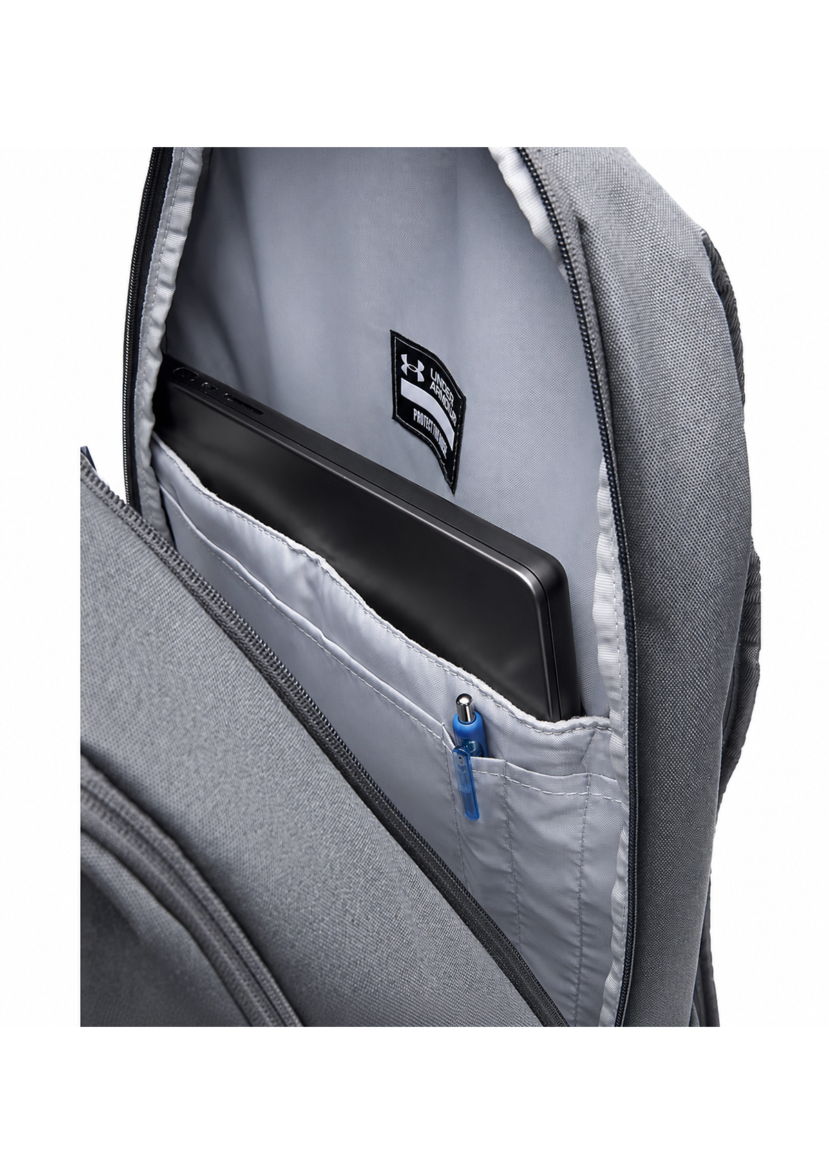UA Hustle 6.0 Pro Backpack Black Castlerock