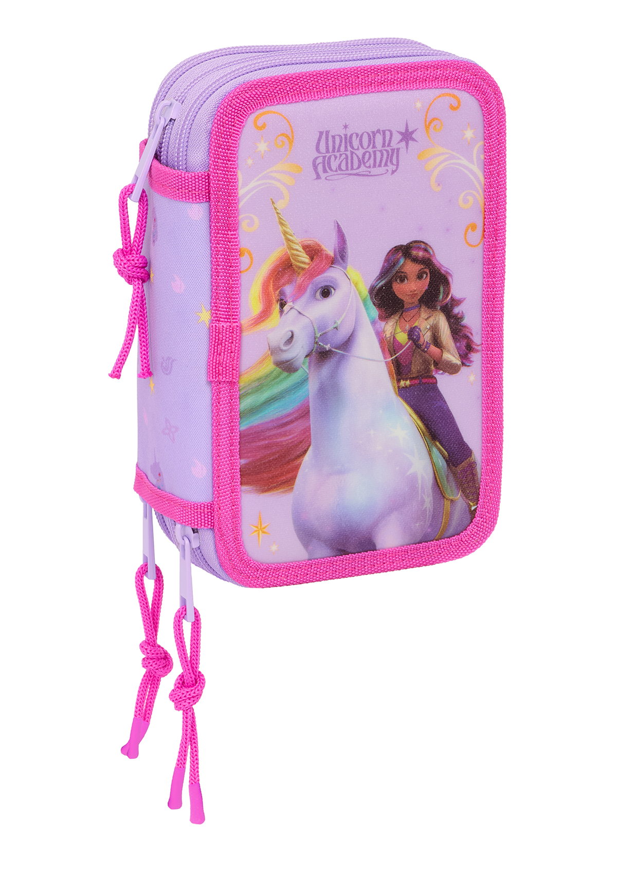 Unicorn Academy Triple 37 pc Pencil Case
