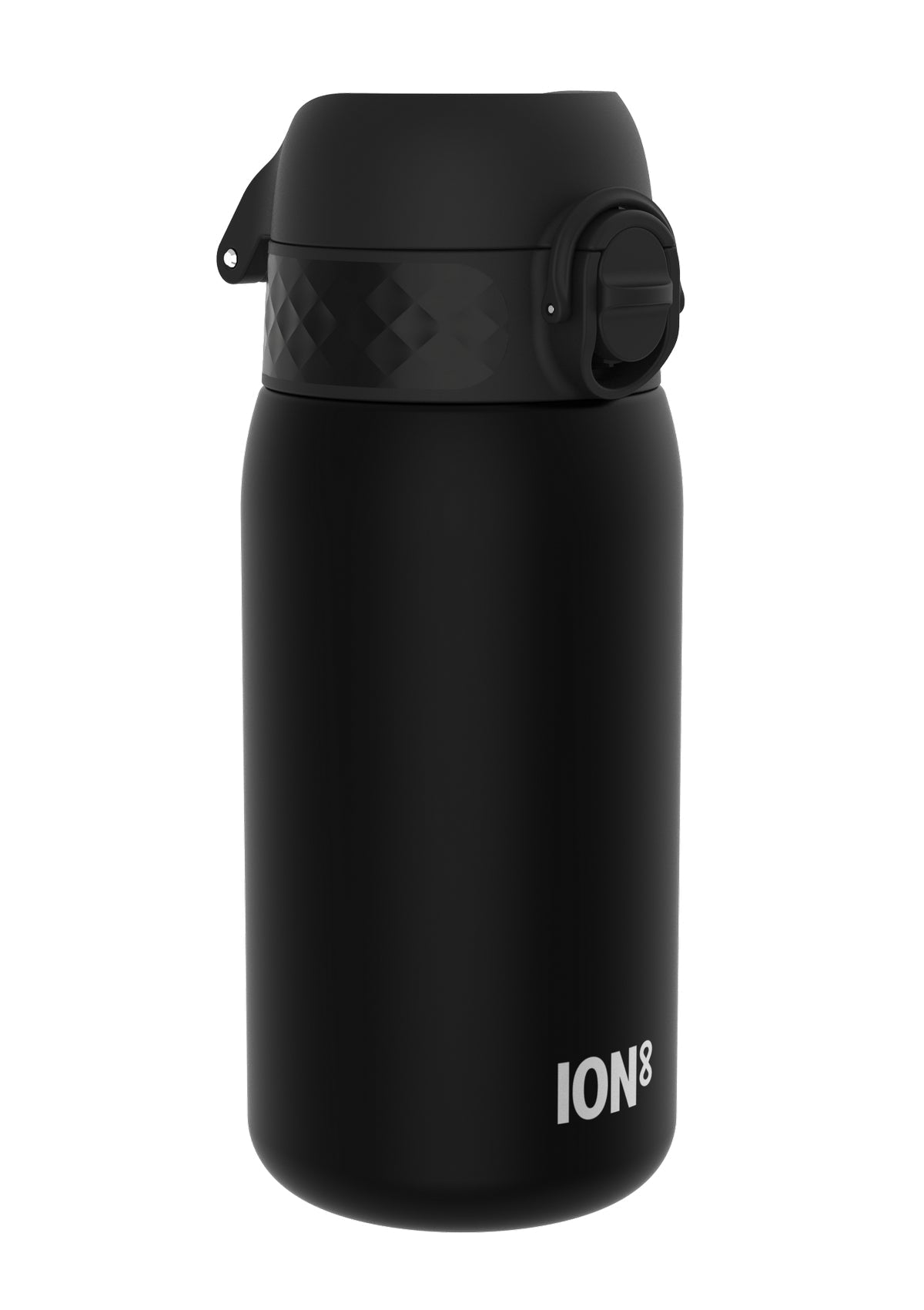 ION8 Recyclon Black Water Bottle Leak Proof 350ml (12oz) BPA Free