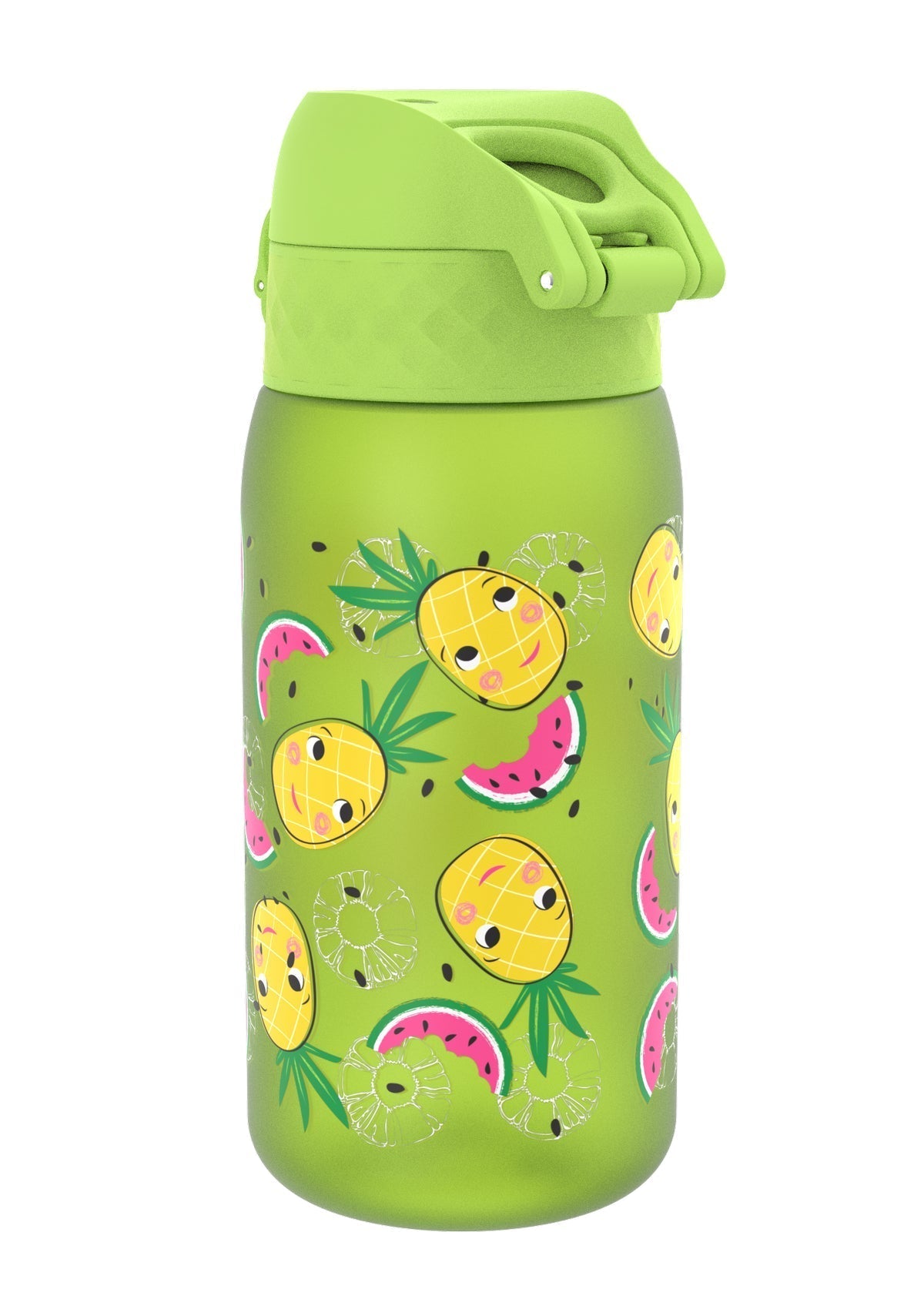 ION8 Recyclon Pineapples Water Bottle Leak Proof 350ml (12oz) BPA Free