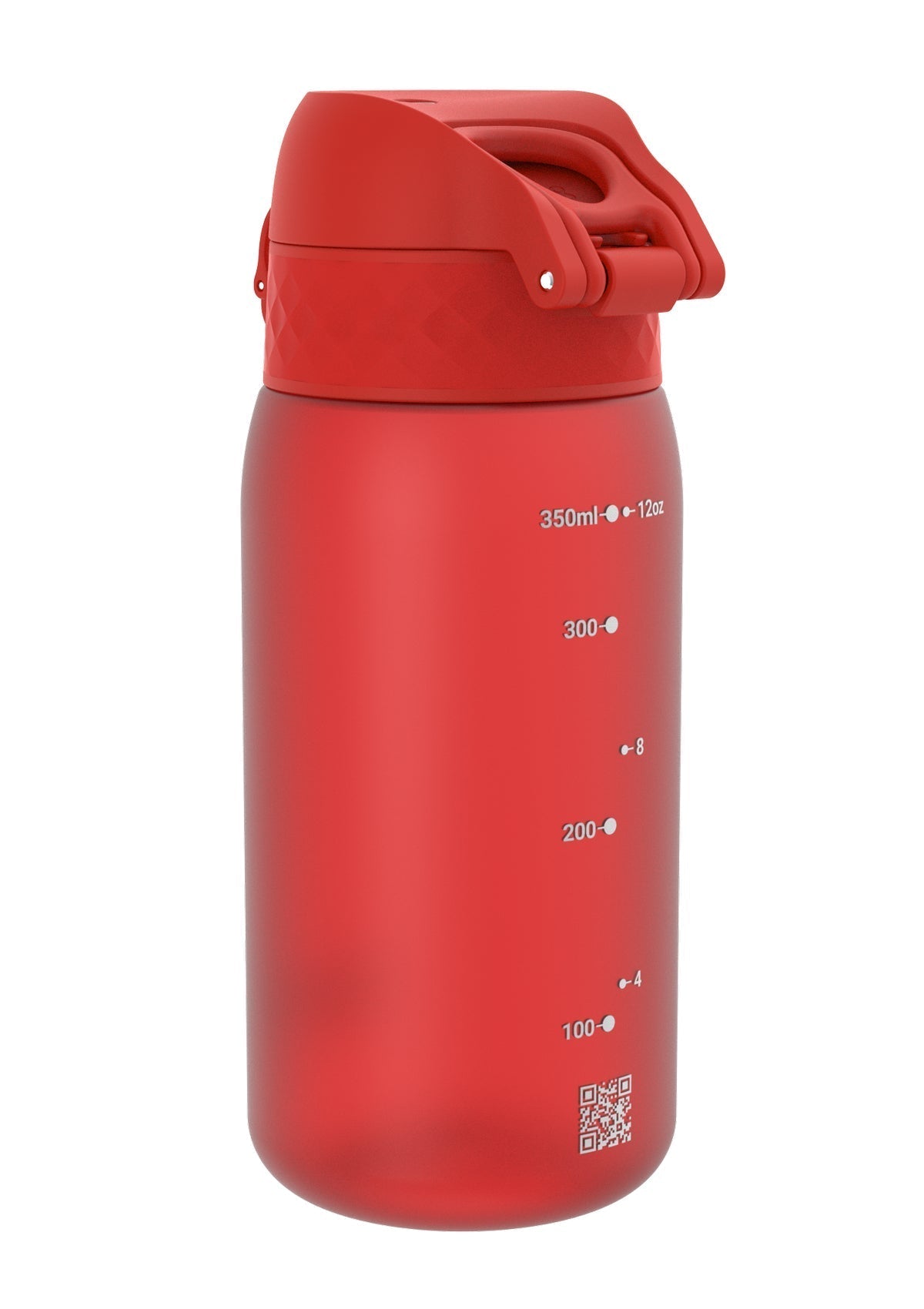 ION8 Recyclon Red Water Bottle Leak Proof 350ml (12oz) BPA Free