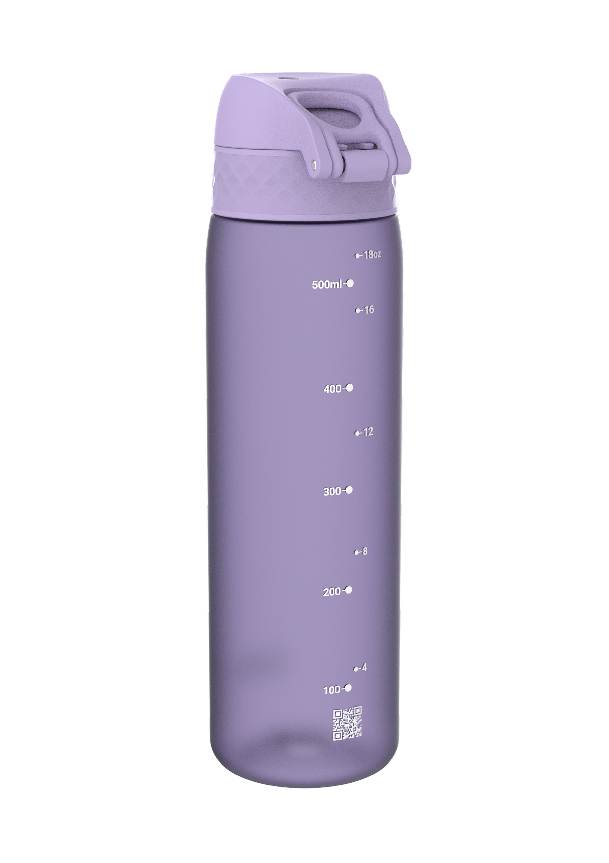 ION8 Recyclon Light Purple Periwinkle Water Bottle Leak Proof 500ml (18oz) BPA Free
