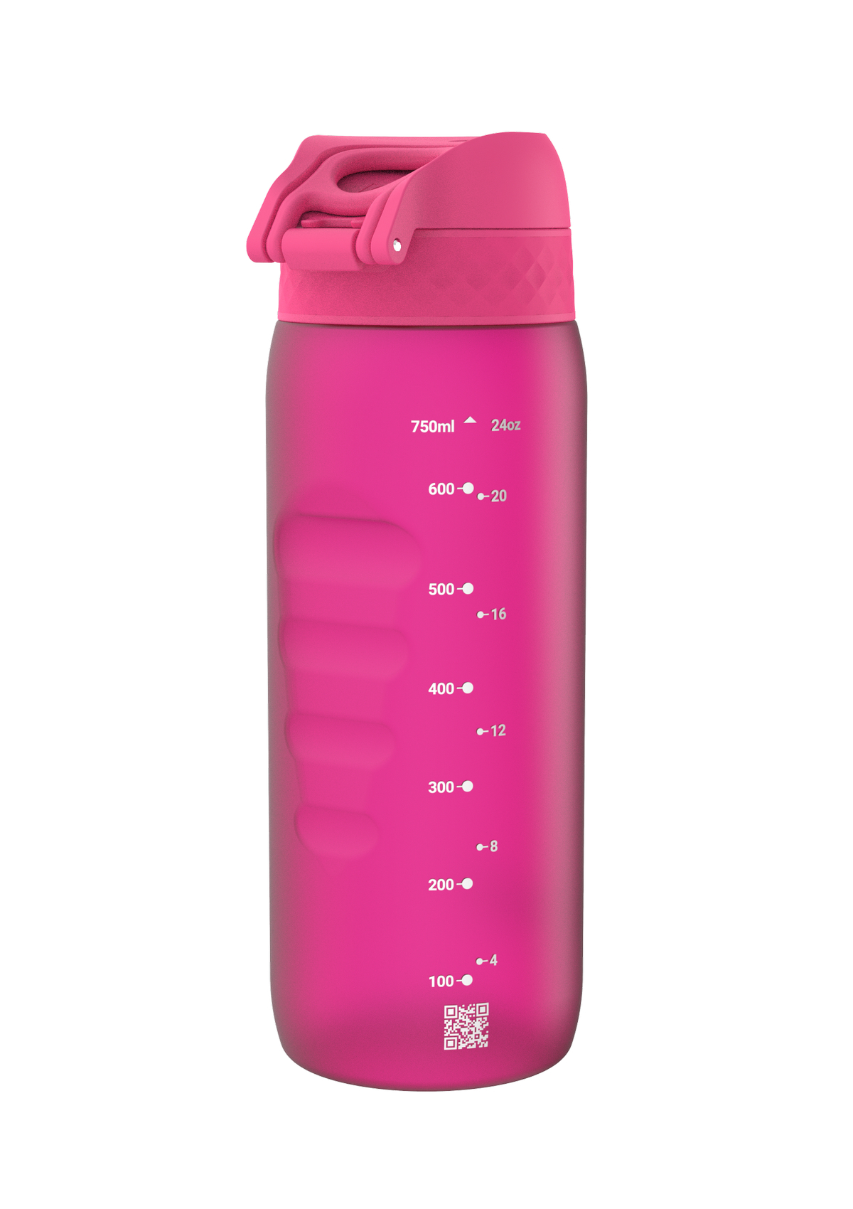 ION8 Recyclon Pink Water Bottle Leak Proof 750ml (24oz) BPA Free