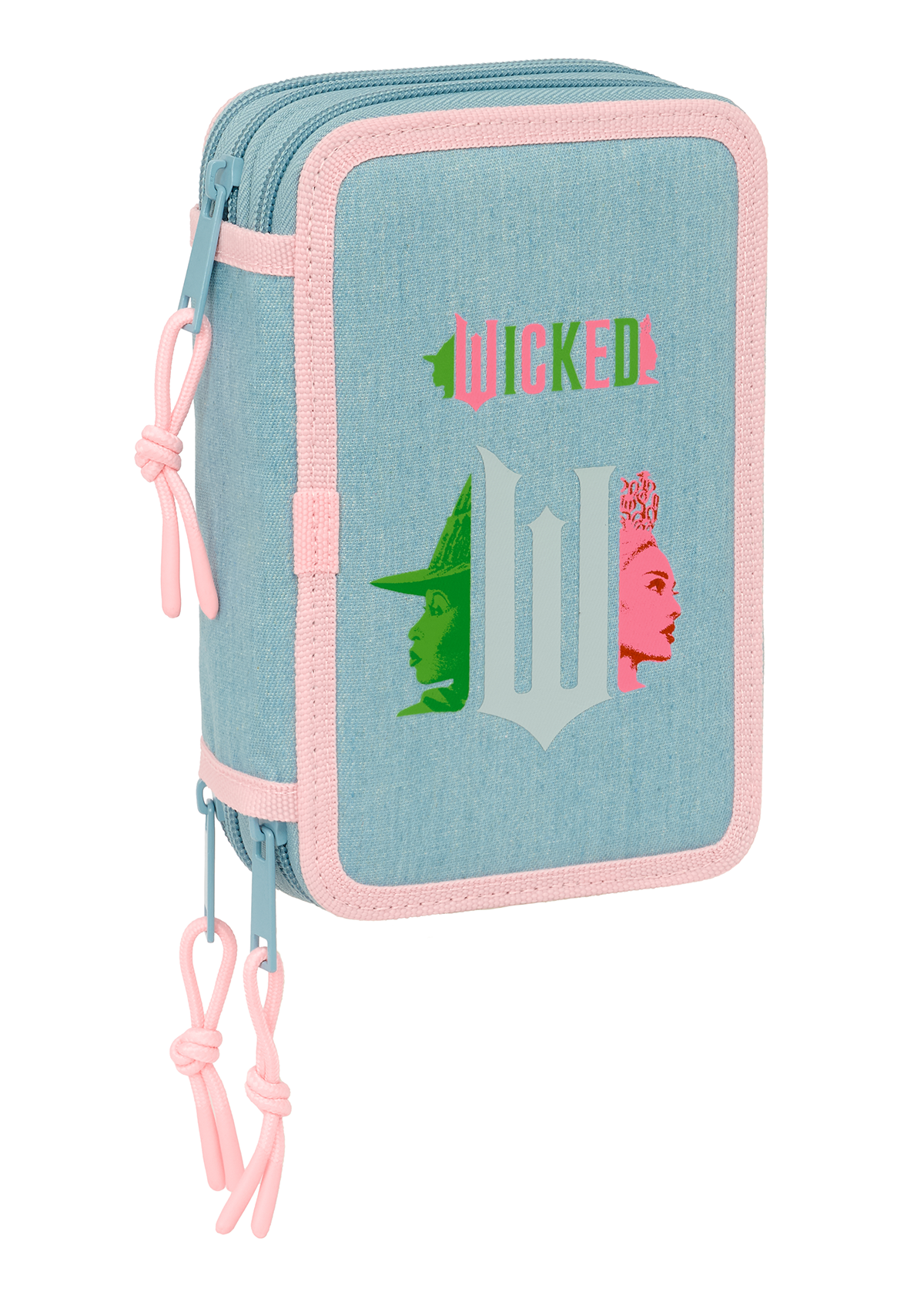 Disney Wicked Small Triple 37pc Filled Pencil Case