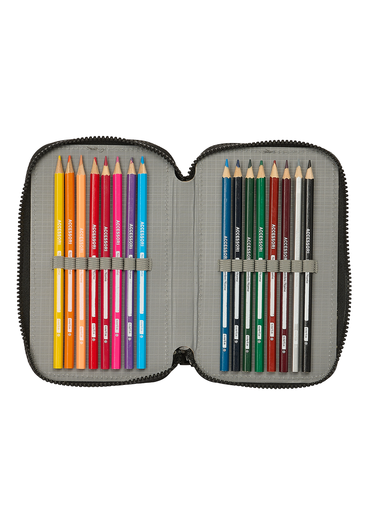 FC Real Madrid 1ª EQUIP. 24/25 Triple 37 pc Pencil Case