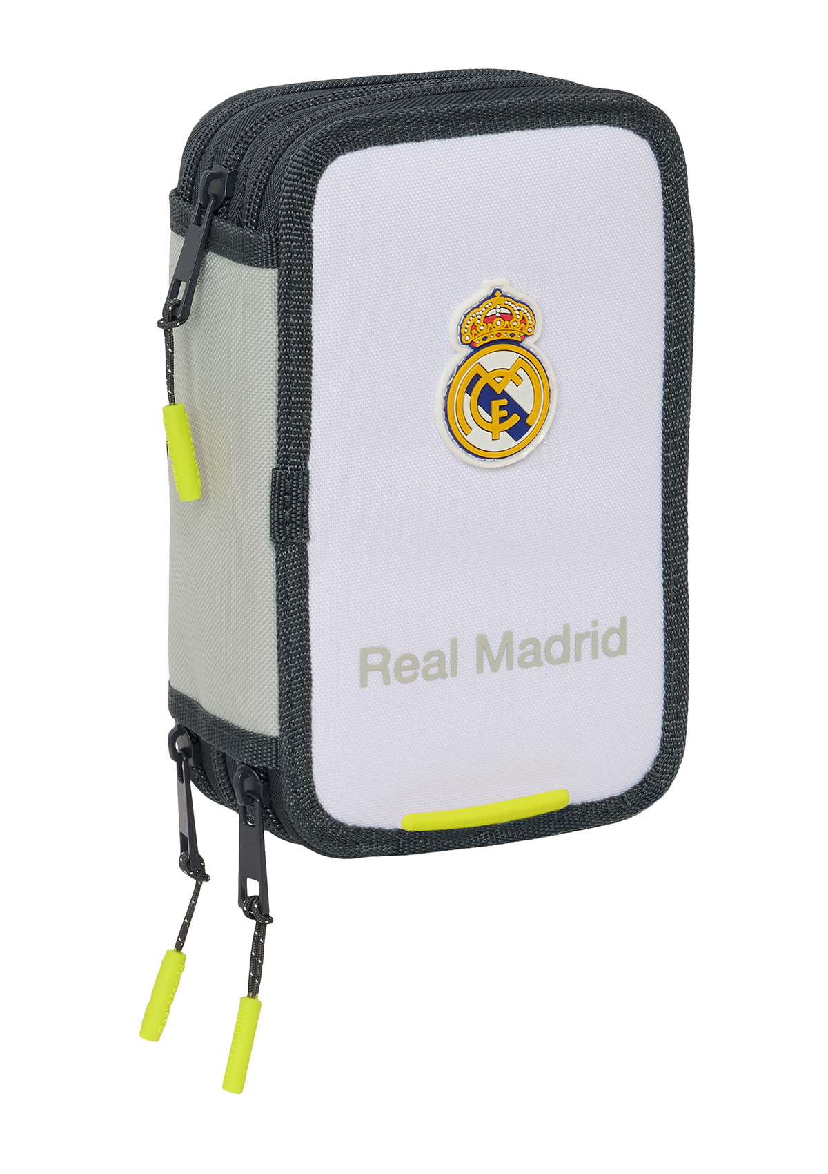 F.C.Real Madrid 1st Team Small Triple 37pc Filled Pencil Case