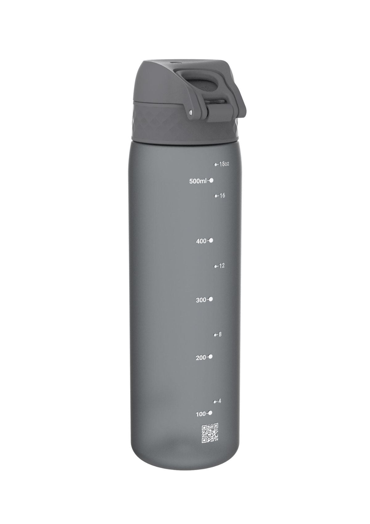 ION8 Recyclon Grey Water Bottle Leak Proof 500ml